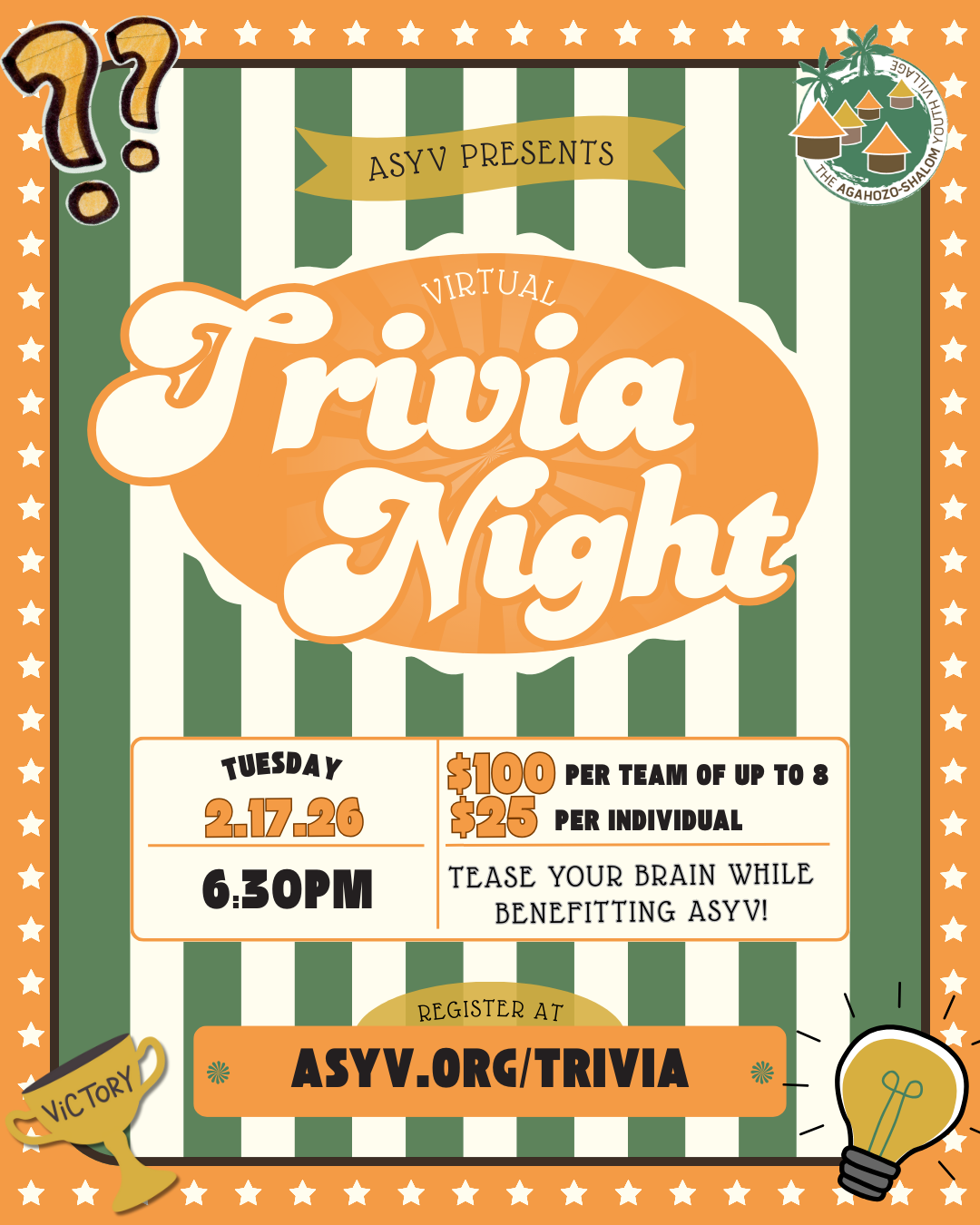 ASYV Virtual Trivia