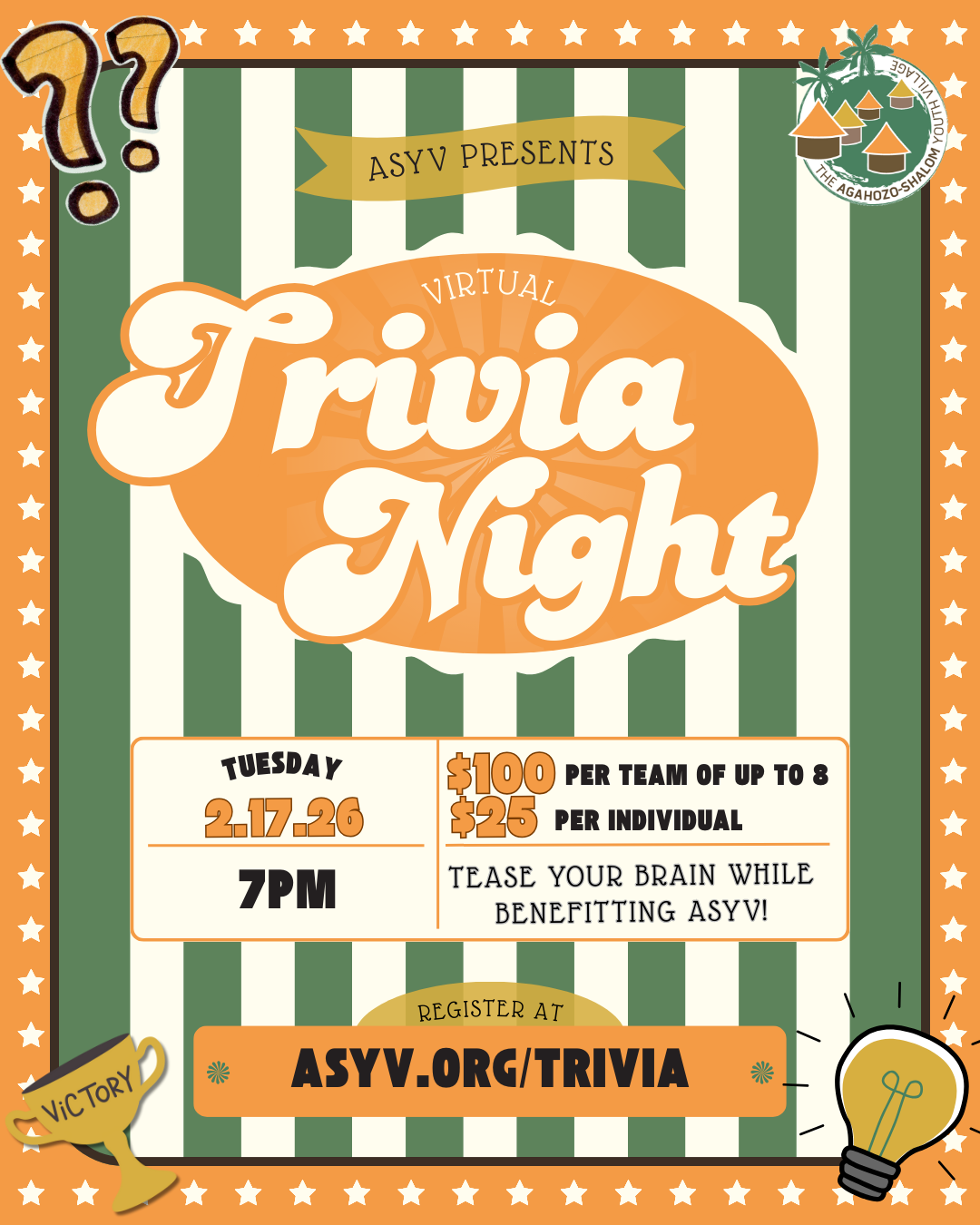 ASYV Virtual Trivia
