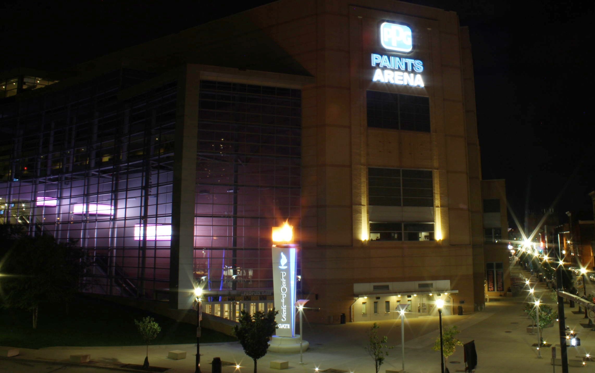 Entrance Gates  PPG Paints Arena