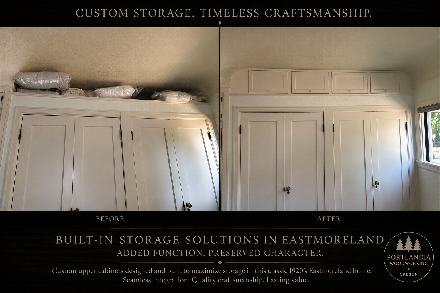 Built-in Closet Storage