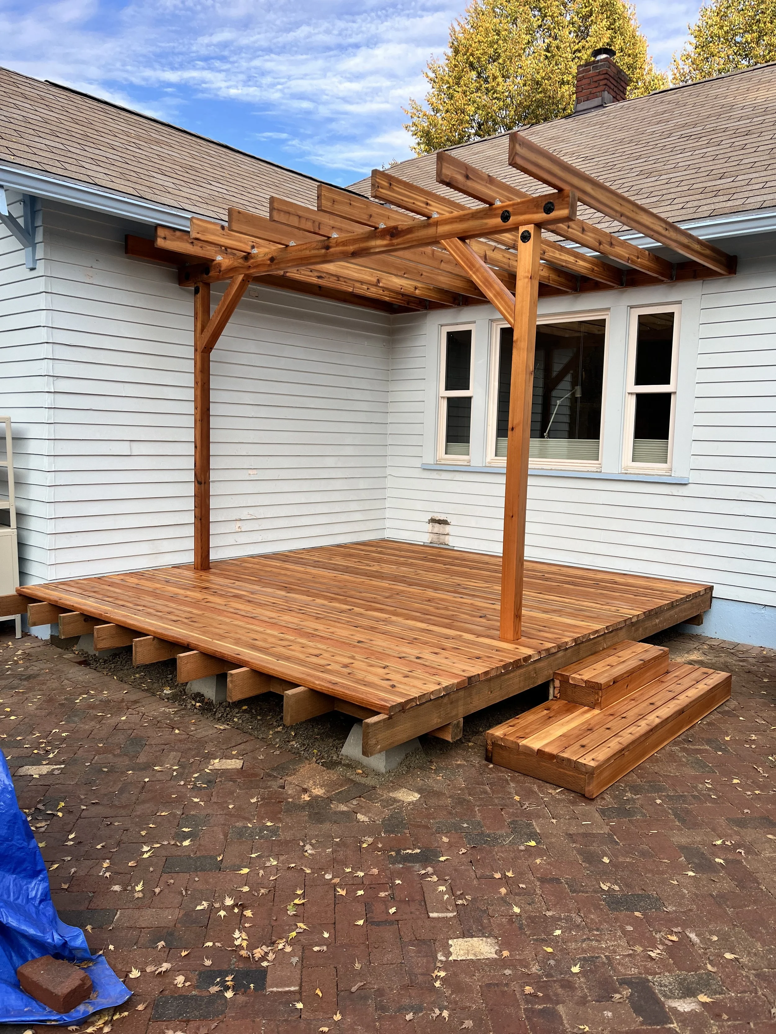 Pergola Build | Portlandia Remodeling and Home Maintenance