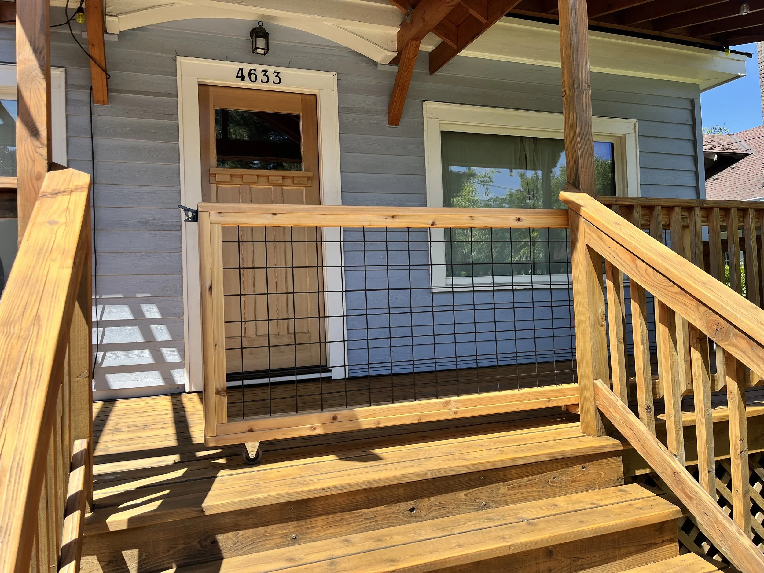 Custom Hog Wire Gate | Portlandia Remodeling and Home Maintenance