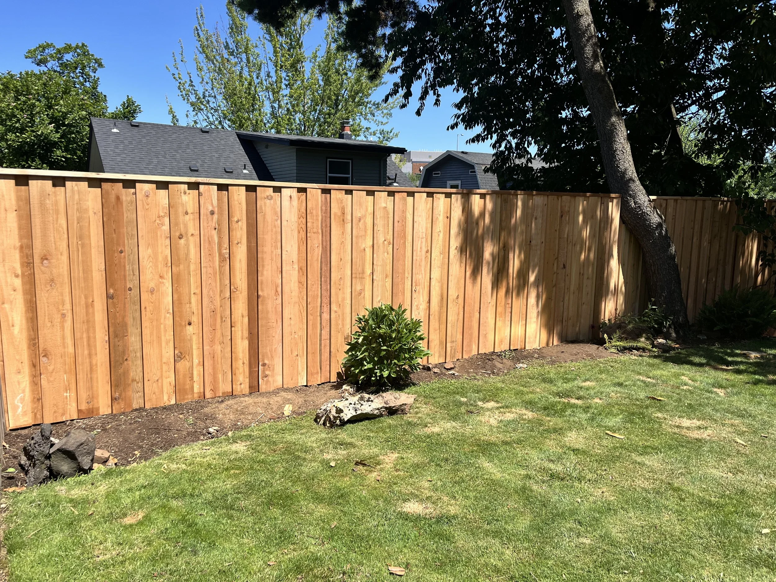 Cedar Fence Build | Portlandia Remodeling and Home Maintenance