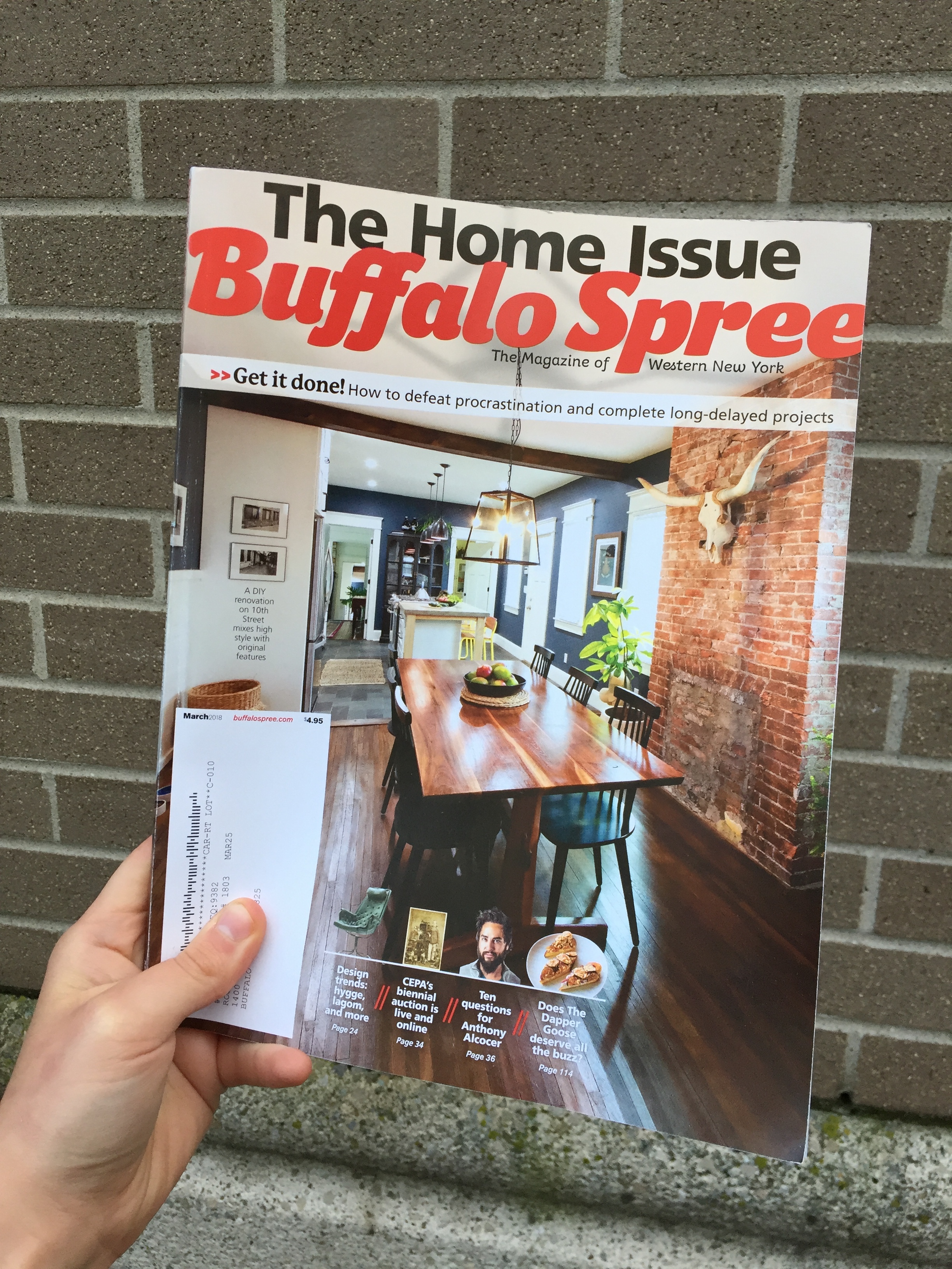 Our first magazine Cover!
