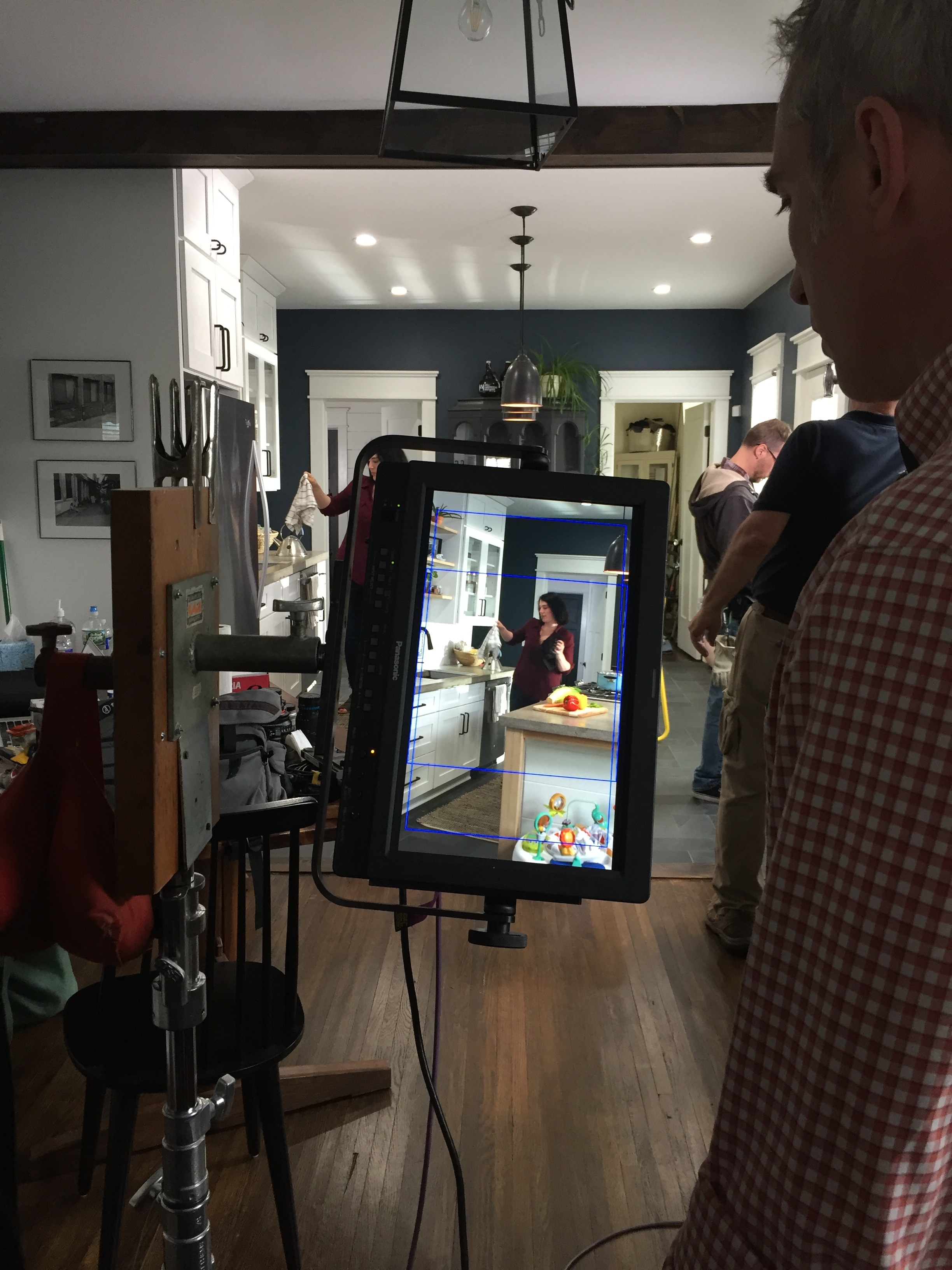 Fisher Price in the house (literally) filming a commercial!