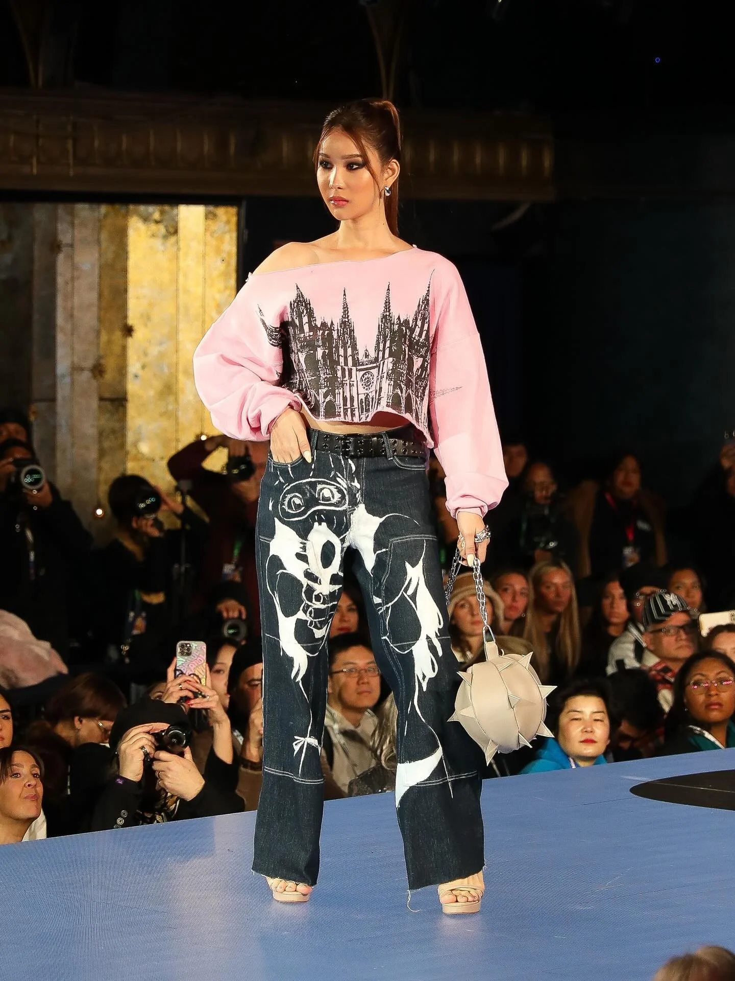 @stky_propaganda at NYFW &lsquo;26
@runway7fashion 
#runway7fashion #runway7 #nyfw #newyorkfashionweek #stky