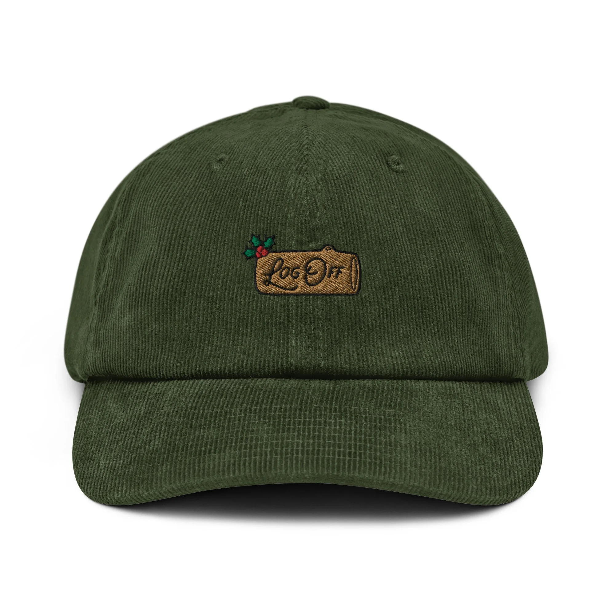 corduroy-hat-dark-olive-front-6567963b72dcf.jpg