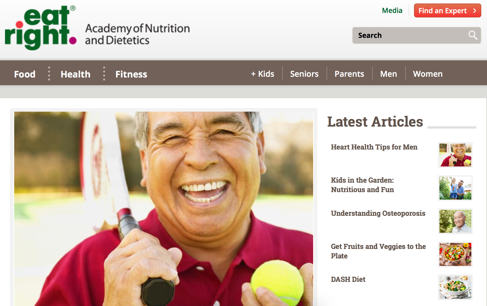 EatRight.org - Academy of Nutrition & Dietetics (AND)