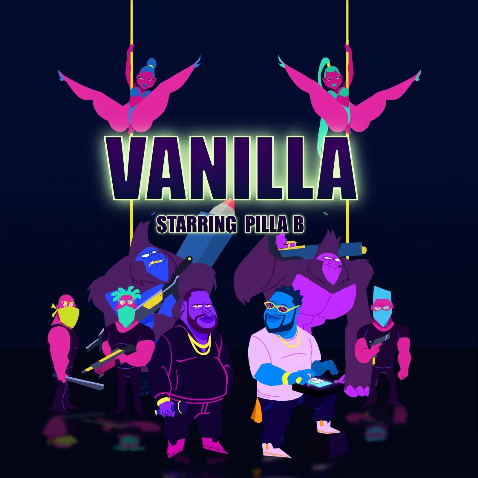 Pilla B Kicks Off  Animation Series with New Single “Vanilla” 