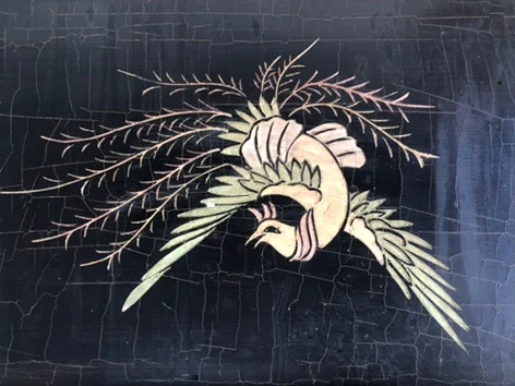 Chinese Room Screen.  Pastel. 