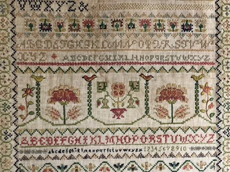 1970's Needlepoint Sampler