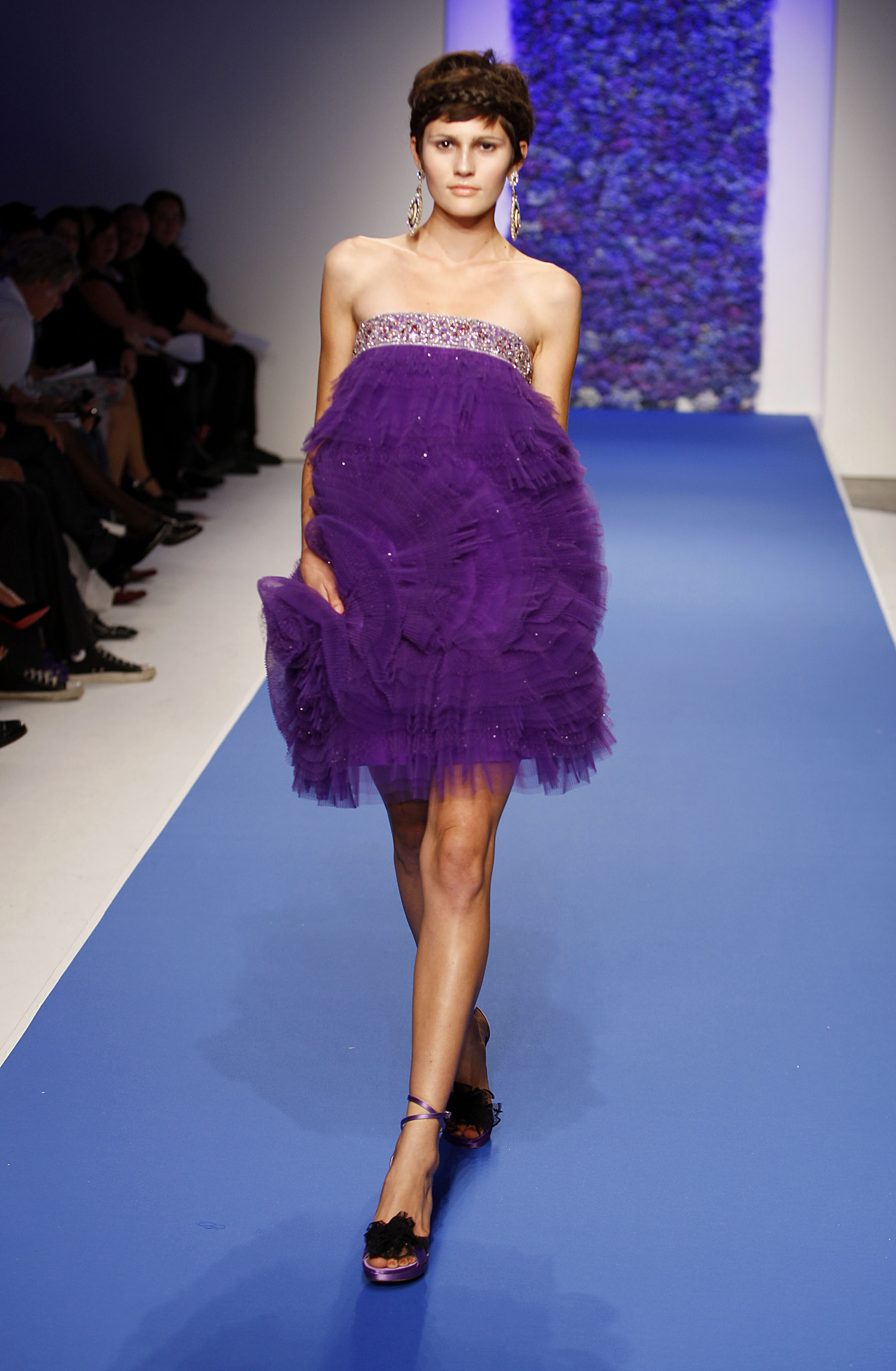 #1 - strapless mini dress of violet hand-applied crimped tul.JPG