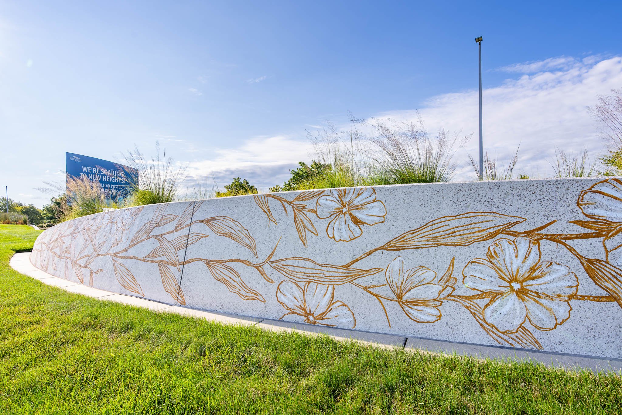 Gerald R Ford Airport Murals — Dania Grevengoed