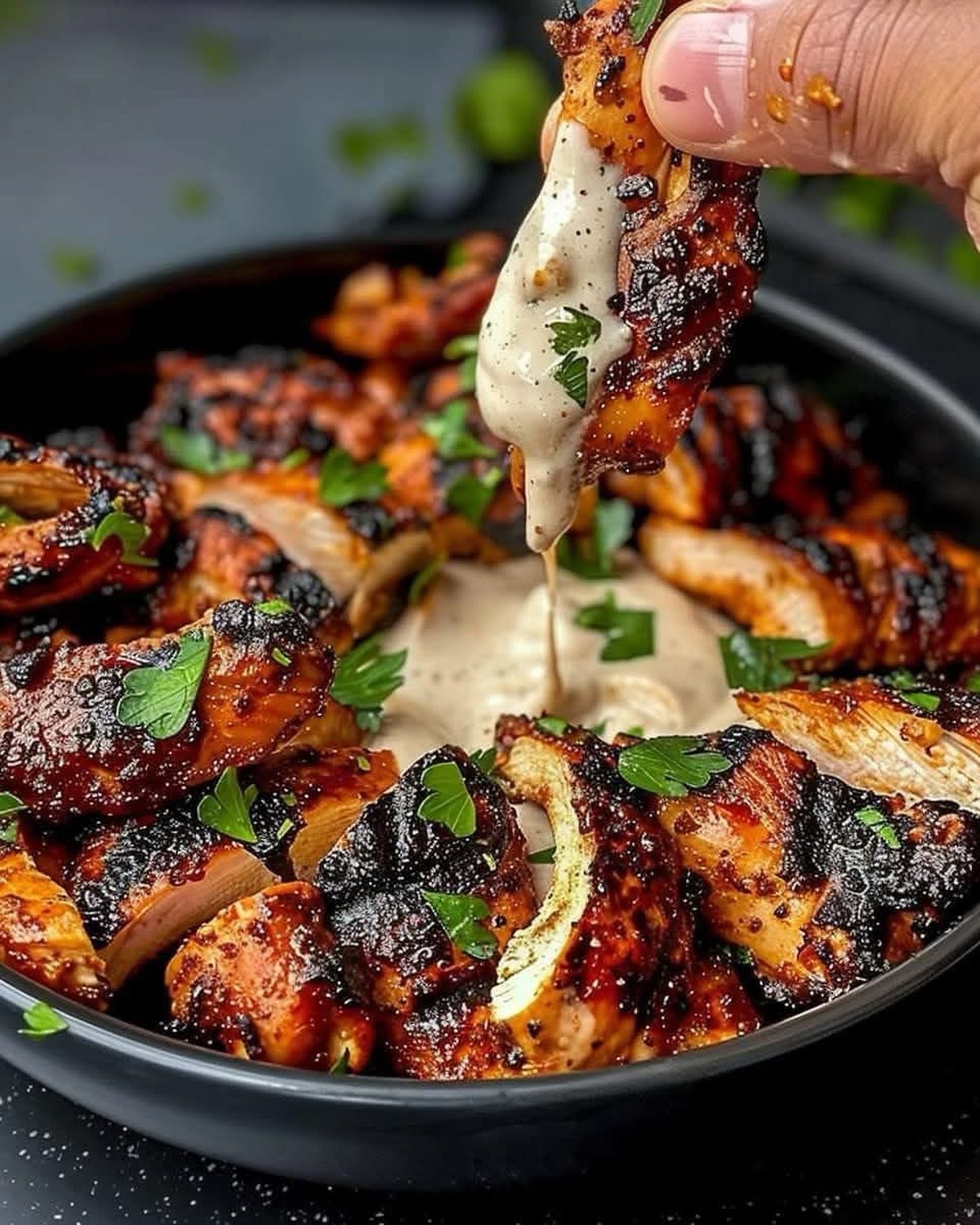 🍽️ Chicken Shawarma with Creamy Garlic Sauce!

Ingredients:
- For the Chicken:
 - 2 lbs boneless chicken thighs or breasts
 - 1 tbsp ground cumin
 - 1 tsp ground coriander
 - 1 tsp paprika
 - 1/2 tsp turmeric
 - 1/2 tsp cinnamon
 - 1/2 tsp ginger
 -