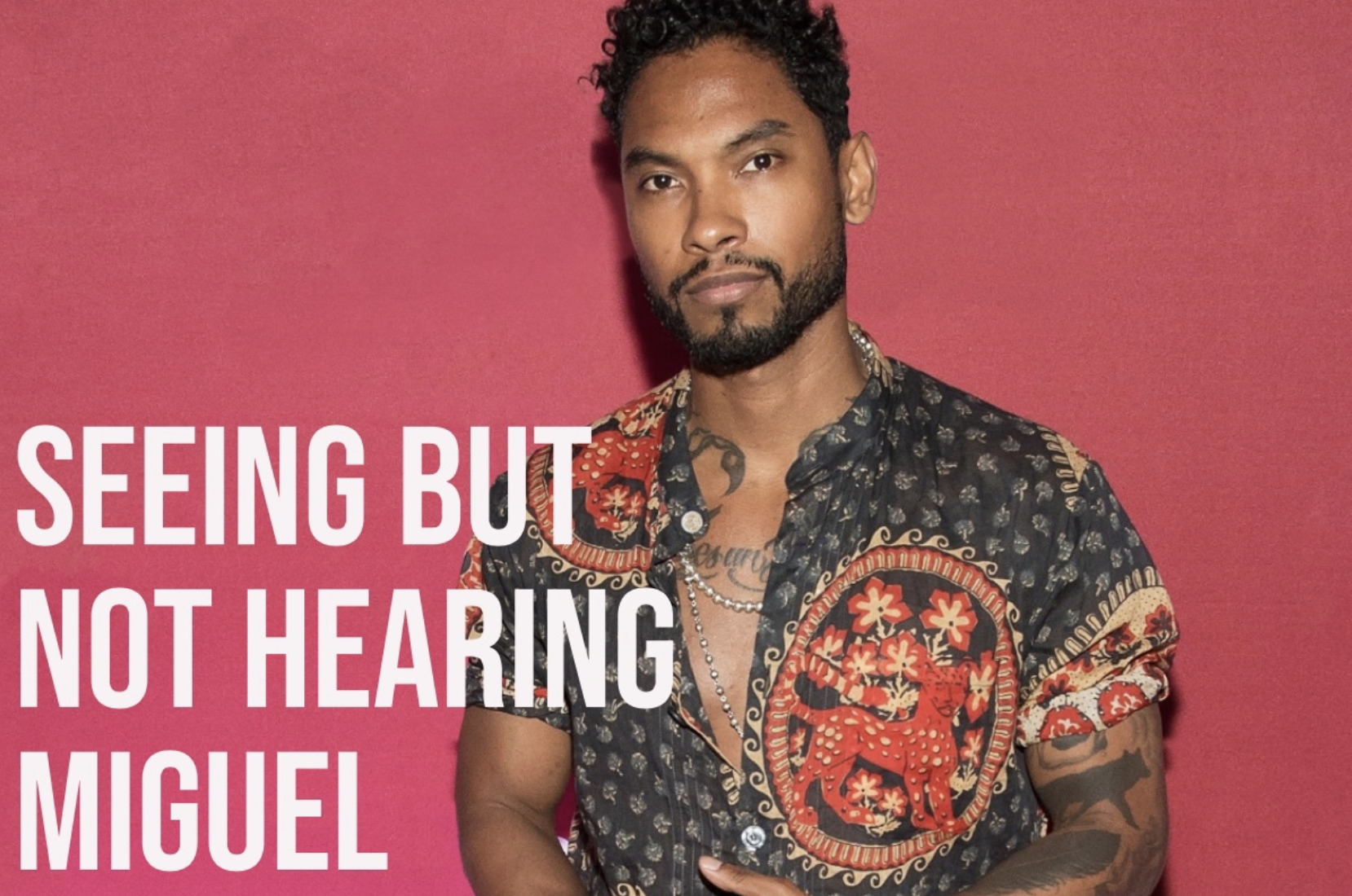 Seeing (but not Hearing) Miguel