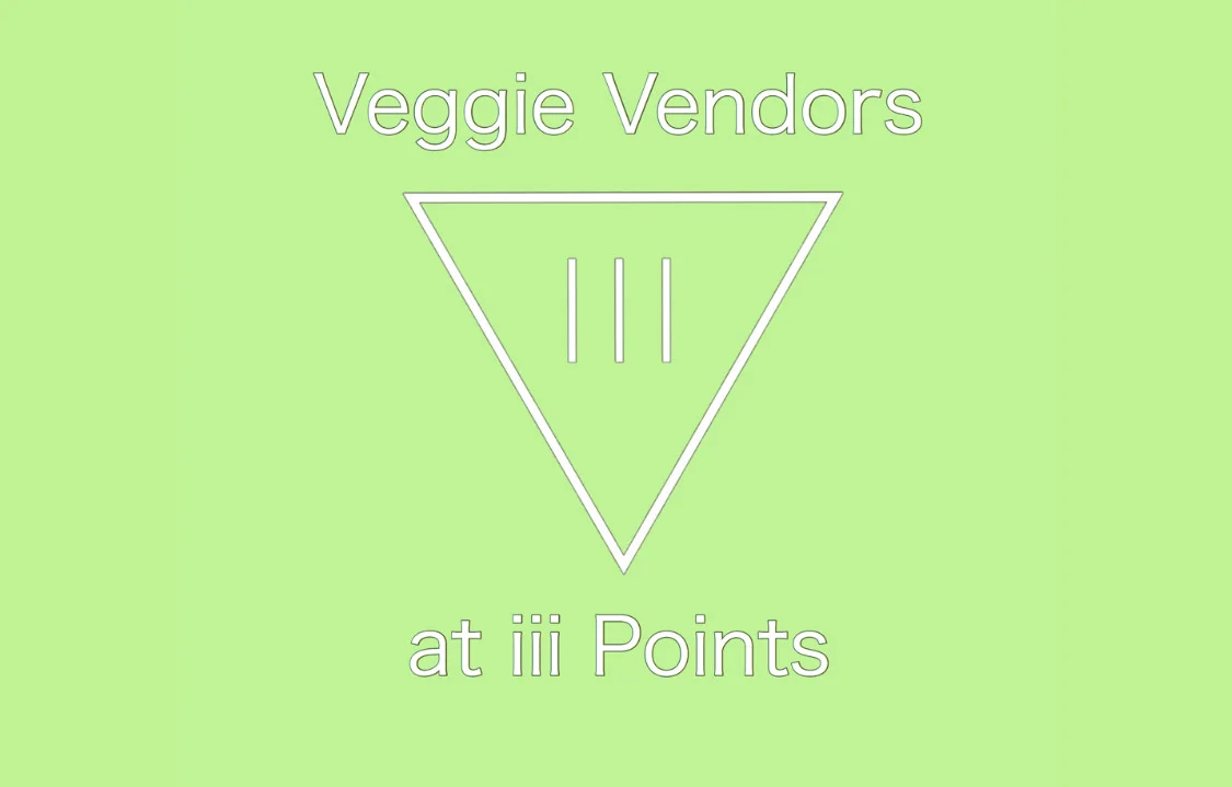 Vegan and Vegetarian Options at iii Points 