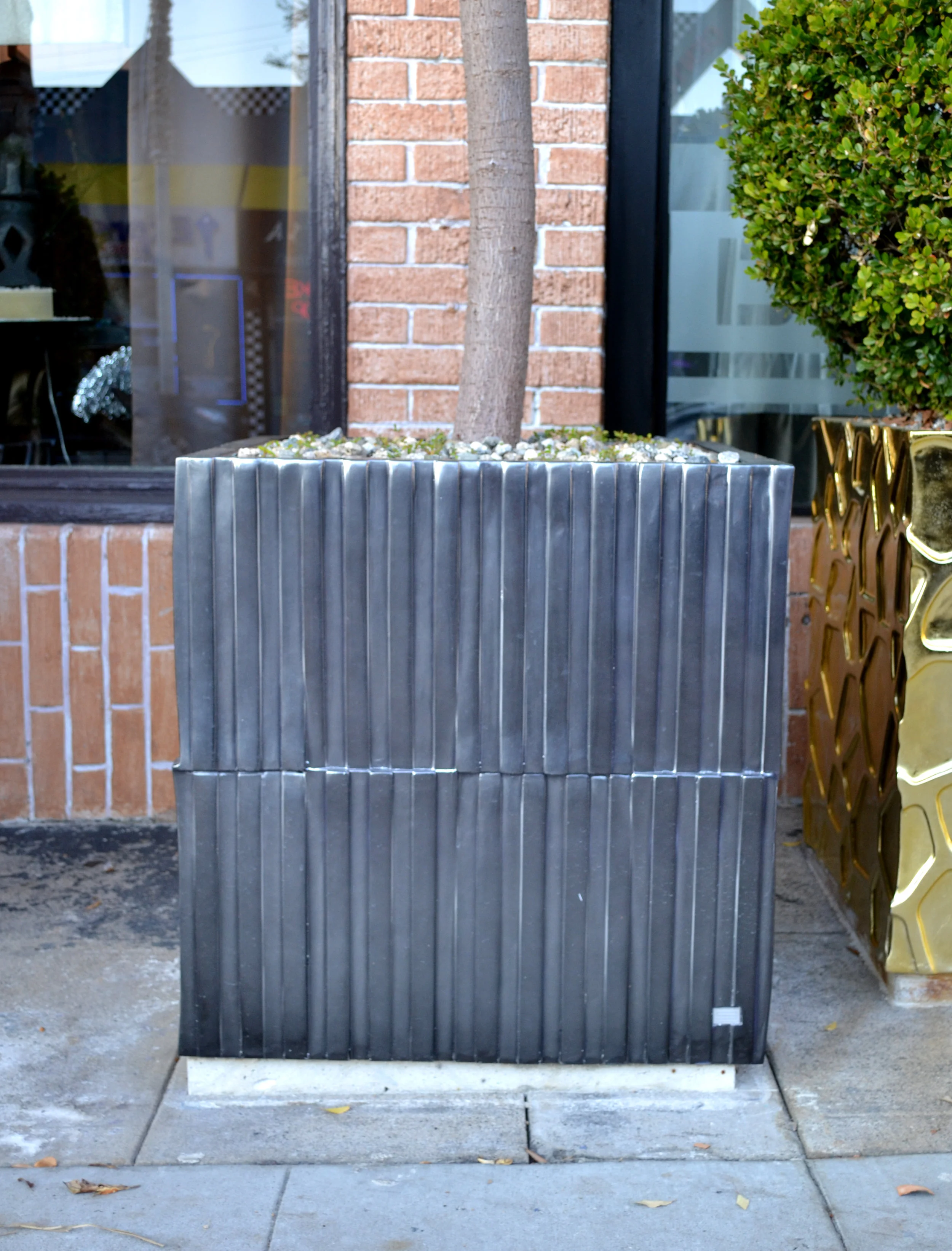    BAMBOO PLANTERS - GRAPHITE   