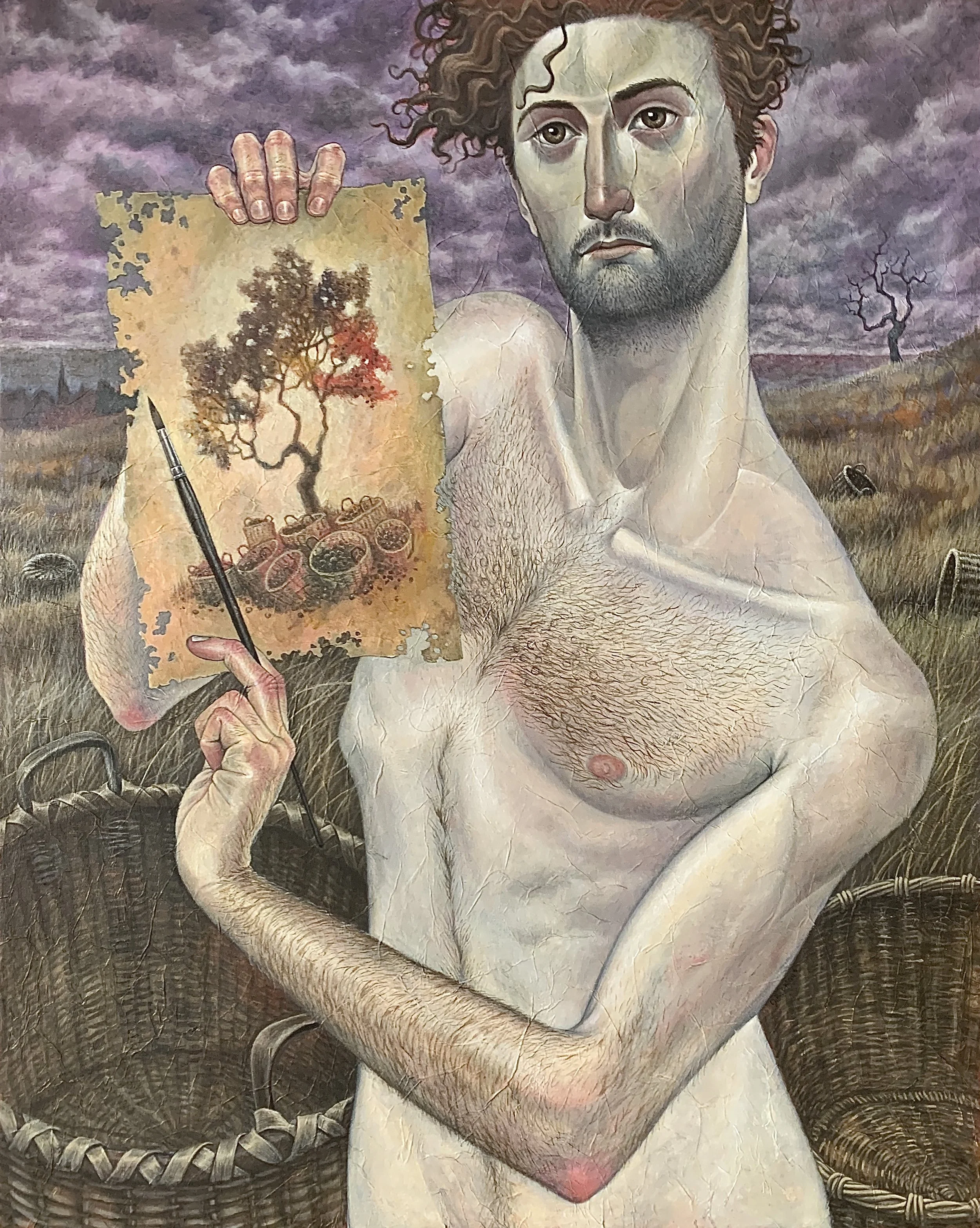 The Eunuch, 24x30, 2020