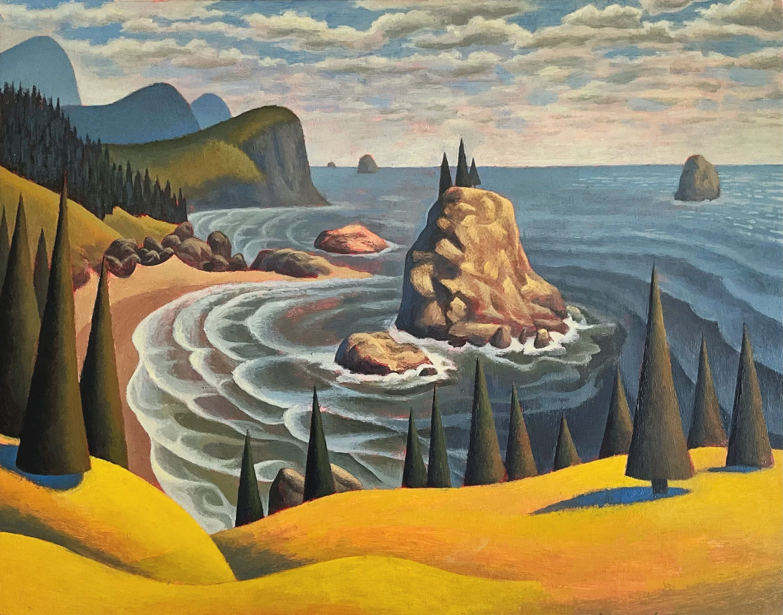 A Quiet, Late Afternoon Cove, Boardman Corridor