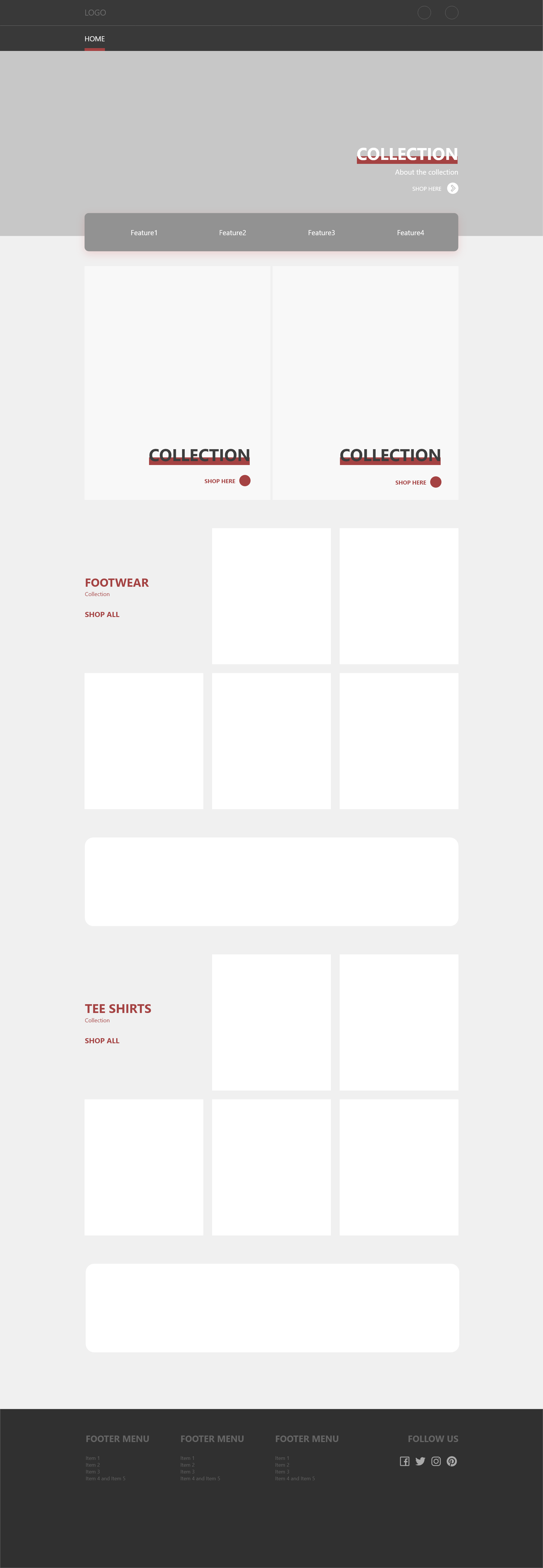 Web UI Design Mockup ⬆