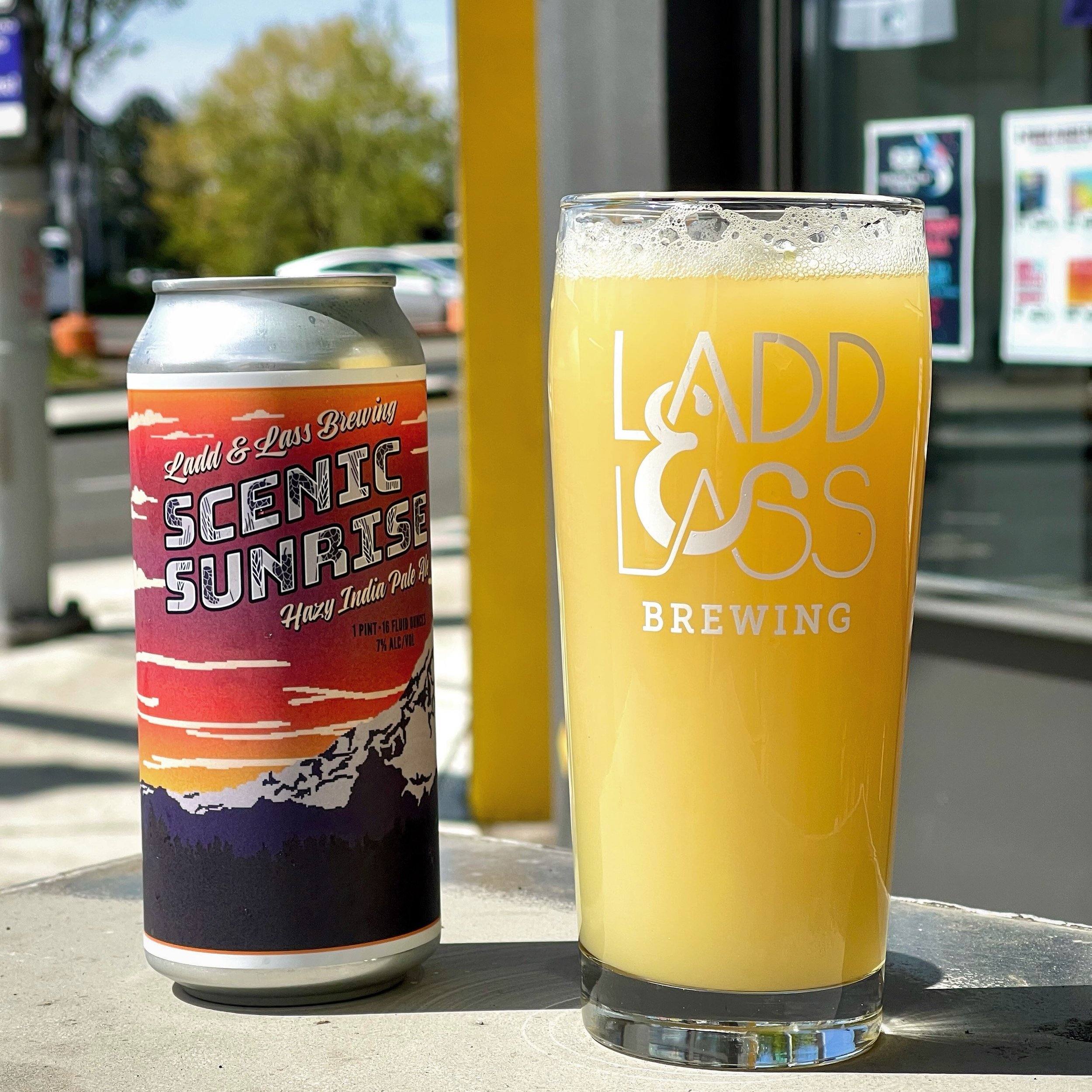 NEW RELEASE!

Scenic Sunrise
Hazy IPA / 7% ABV

Transport yourself to a scenic vista with our latest hoppy creation. Scenic Sunrise incorporates a healthy dose of Vista, the most recent release from the USDA public hop breeding program. Expect bright