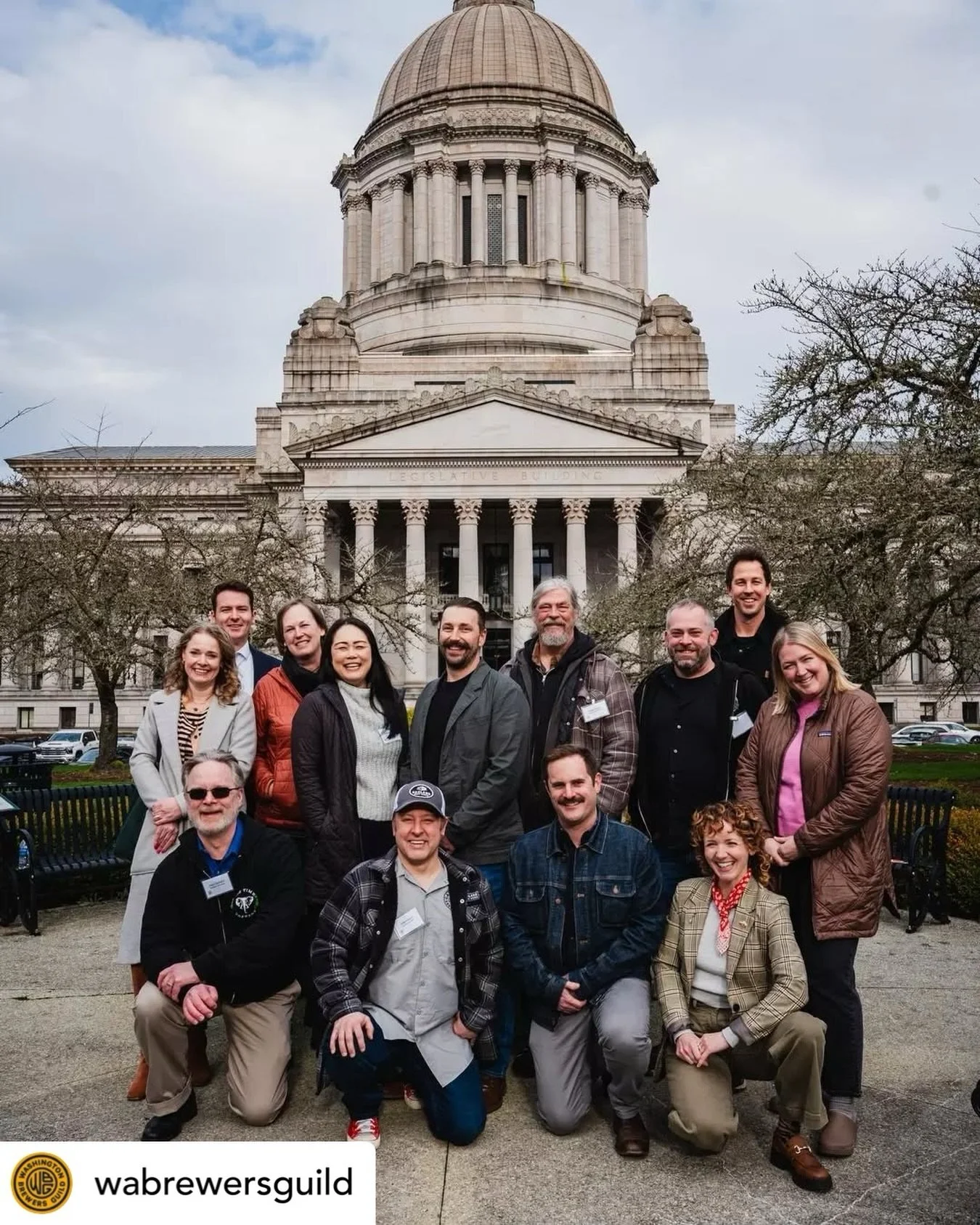 Grateful we were able to take part in the 2026 @wabrewersguild Hill Climb. What an educational experience and fantastic opportunity it was to spend the day in Olympia meeting with our legislators.

Thank you for your tireless, year-round efforts to a