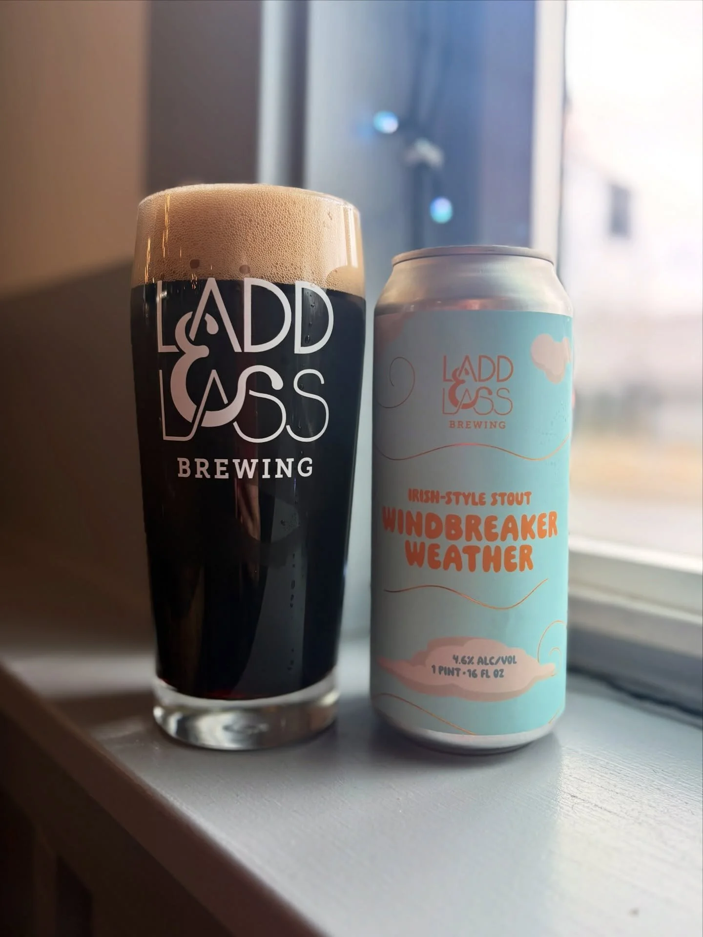 NEW RELEASE!

Windbreaker Weather 
Stout / 4.6% ABV

Like all good Irish stouts, Windbreaker Weather is a complementary pairing of a rich, chocolatey roast on the palate and a light body built for maximum drinkability. This delicious stout is the per