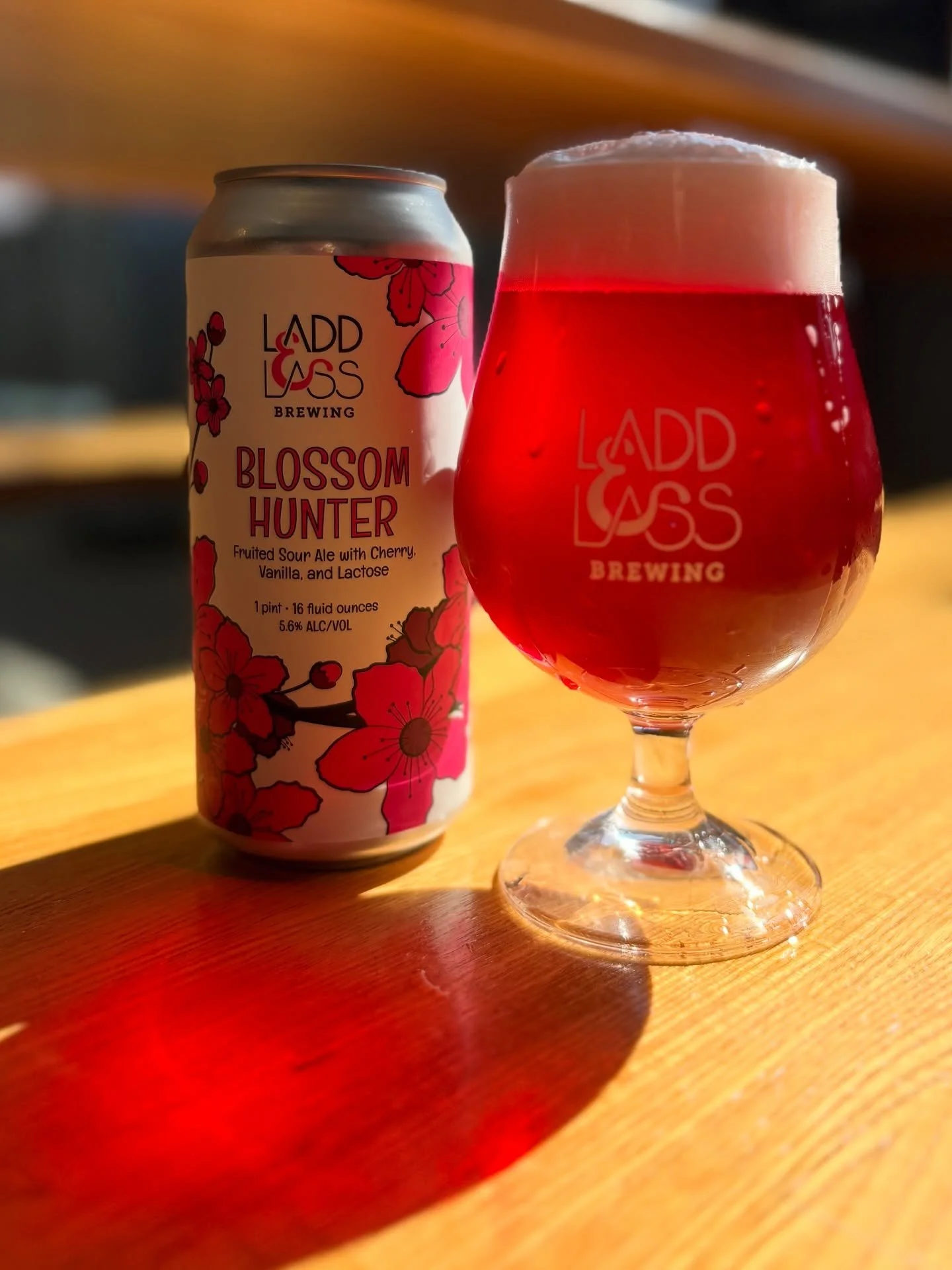 NEW RELEASE!

Blossom Hunter
Fruited Sour / 5.6% ABV

Brewed in celebration of the U District Cherry Blossom Festival, Blossom Hunter features over 420 pounds of tart and sweet cherry puree. To round things out, the beer was aged on Madagascar vanill