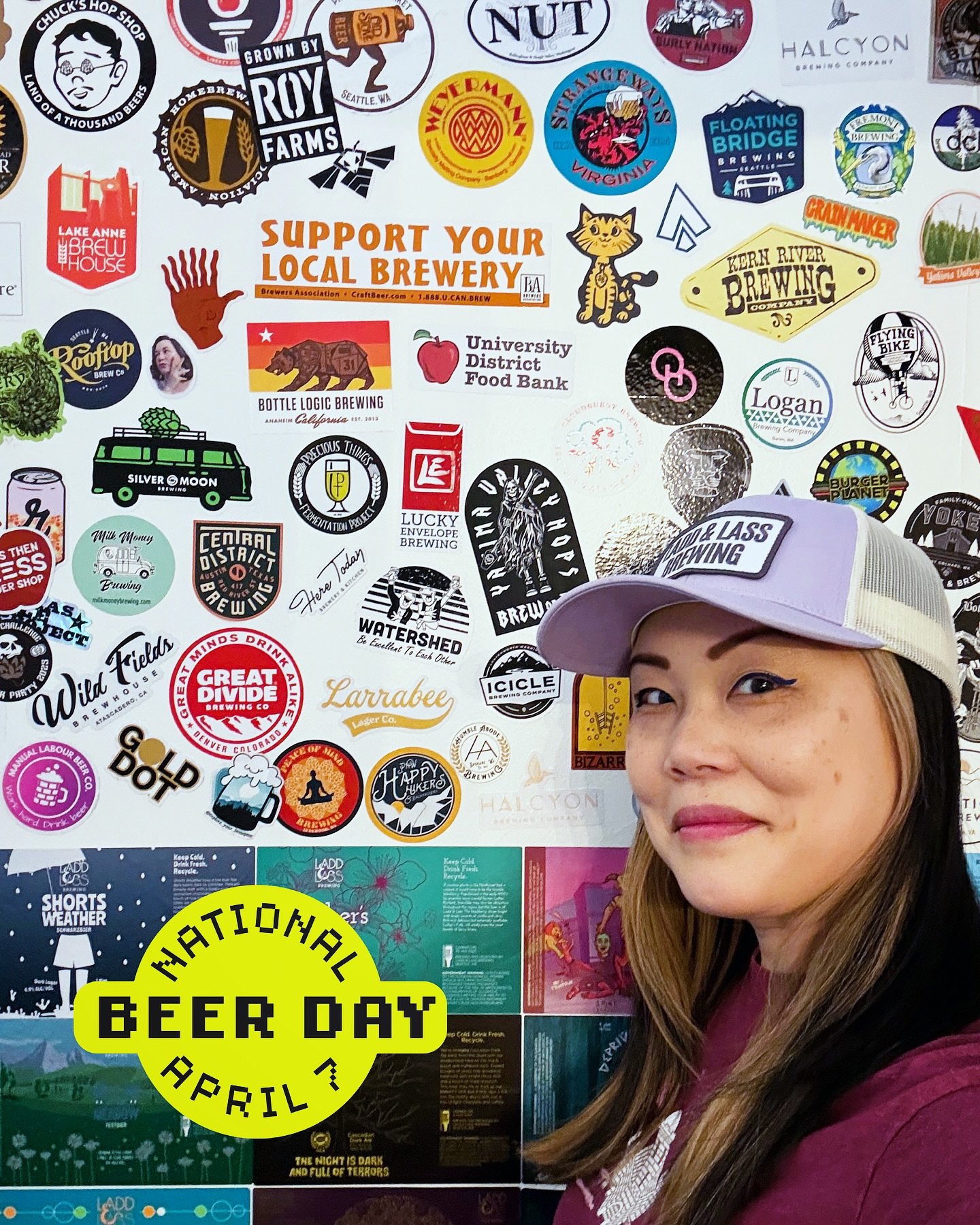 Happy Birthday to our Lass and a very Happy National Beer to all!🍻!🥳!🍻!🥳!

&bull; &bull; &bull; &bull; &bull;

National Beer Day commemorates the passage of the Cullen-Harrison Act, which allowed Americans to legally purchase beer and wine, cappe