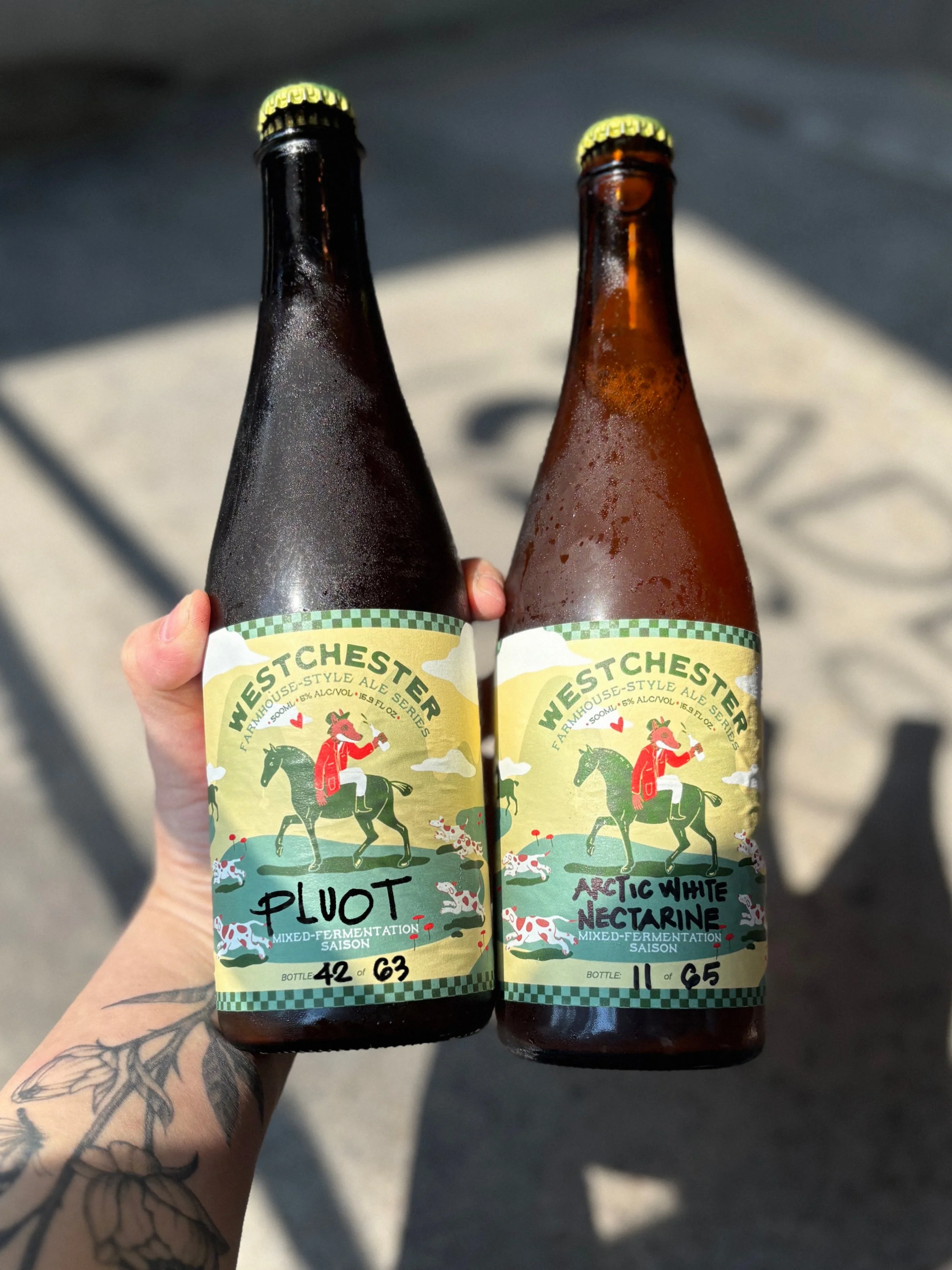 IT&rsquo;S A DOUBLE WESTCHESTER DROP!!

The Westchester Series is L&amp;L&rsquo;s take on mixed-fermentation farmhouse-style saison&mdash;celebrating our unique house culture of wild yeast and bacteria as seen through the lens of co-ferments with som