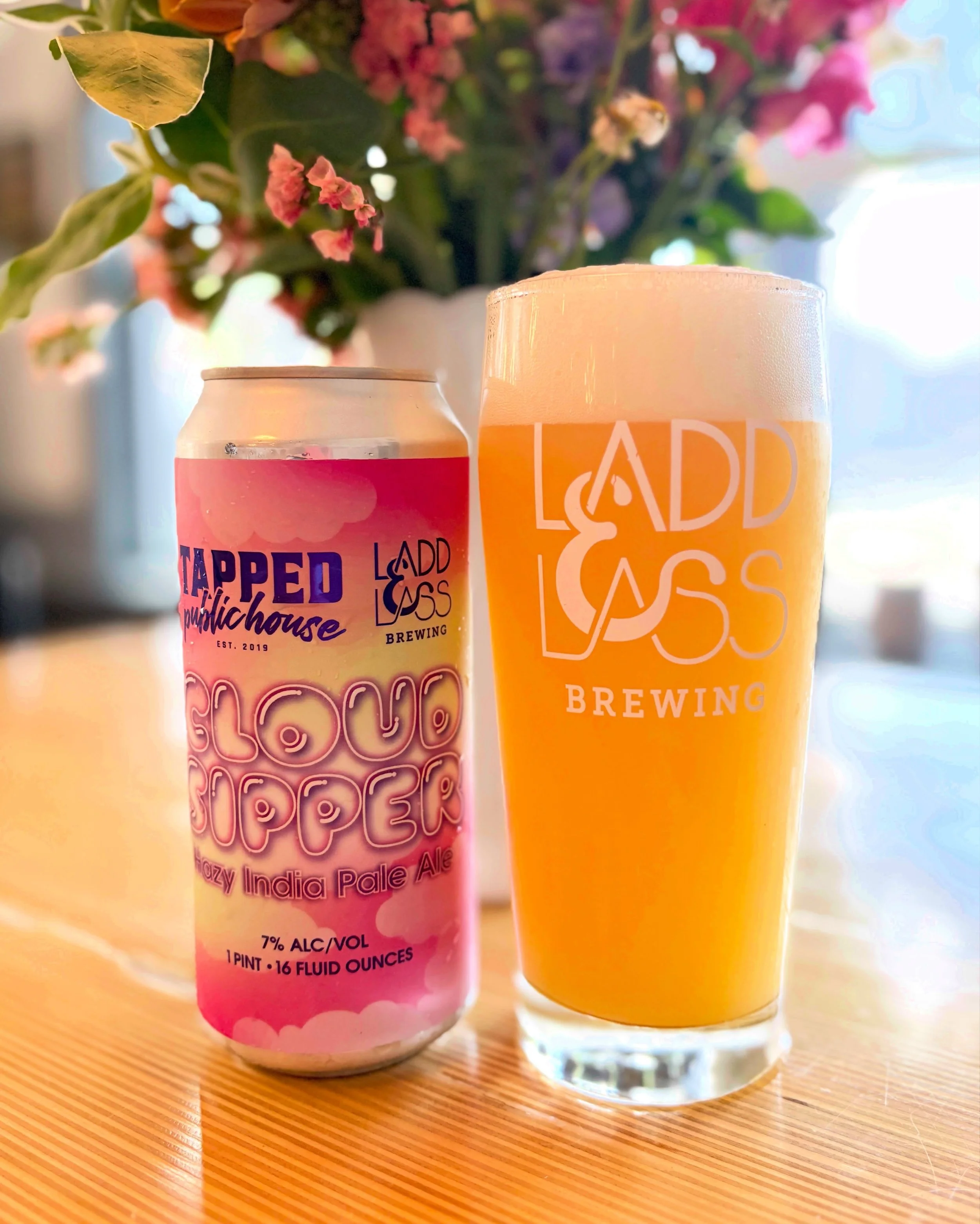 NEW RELEASE!

Cloud Sipper
Hazy IPA / 7% ABV

[AVAILABLE EXCLUSIVELY AT L&amp;L AND @tappedpublichouse LOCATIONS]

This soft, billowing IPA boasts heavenly amounts of ripe tropical fruit and citrus thanks to the abundance of hand-selected lots of Yak