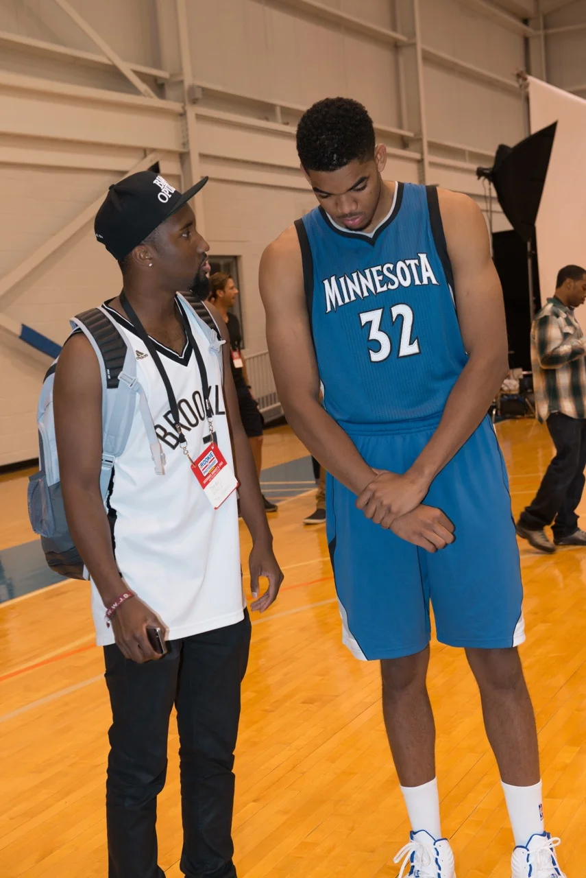 NBA All Star Karl Anthony-Towns
