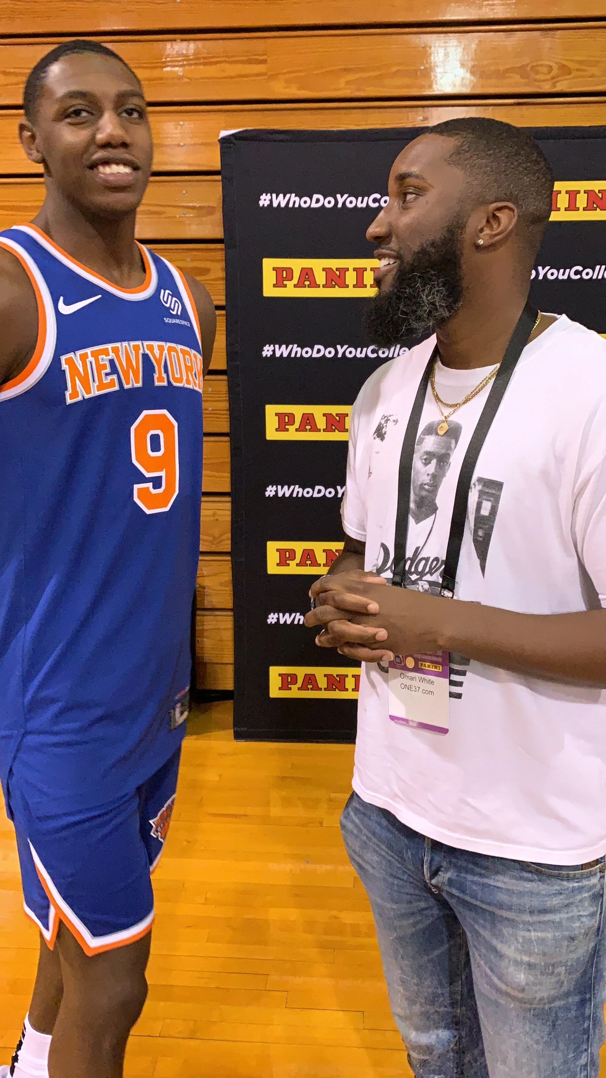 NY Knick rookie RJ Barrett