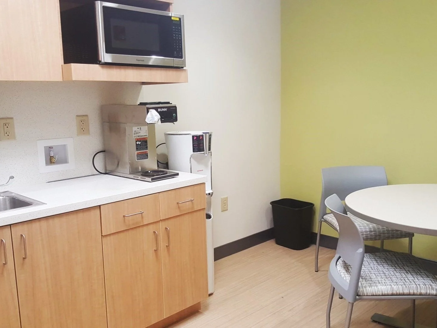 And other support services like managers office, supply room, lounge, reception, hospital registration, and waiting room.​