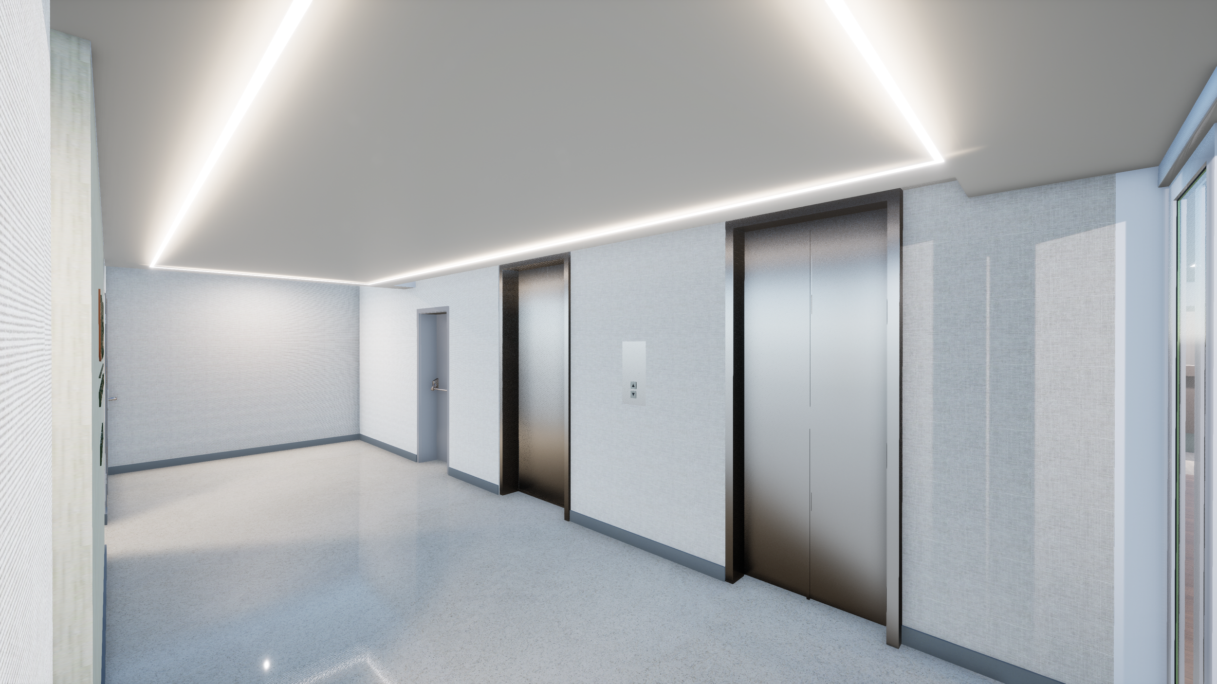 Including renovation of the elevator lobby.​