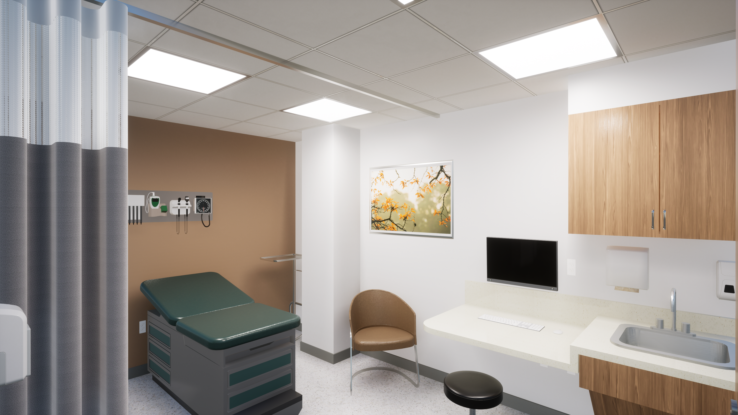 The scope for the project is the implementation of a new wound care area.​