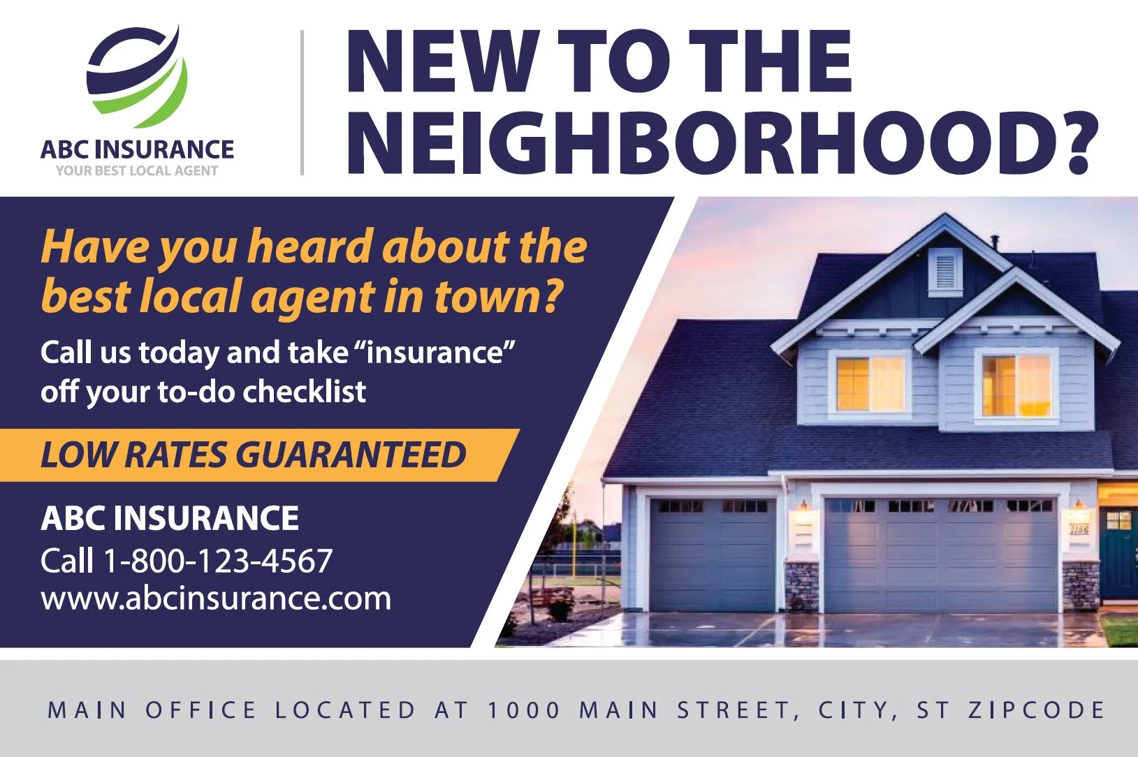 Targeted New Mover Program: New Mover Mailer