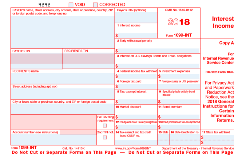 direct mail tax form