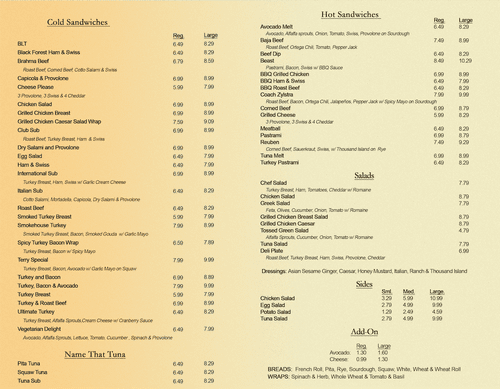 Direct Mail Restaurant Examples Restaurant Direct Mail Samples — Direct Mail, Fulfillment Services ...