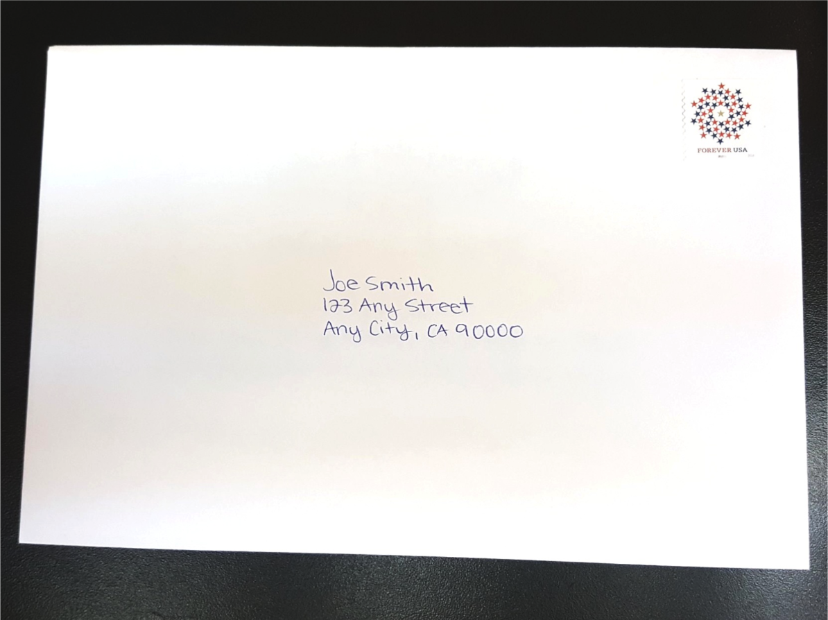 Hand Addressing Mailer Samples — Direct Mail, Fulfillment Services ...
