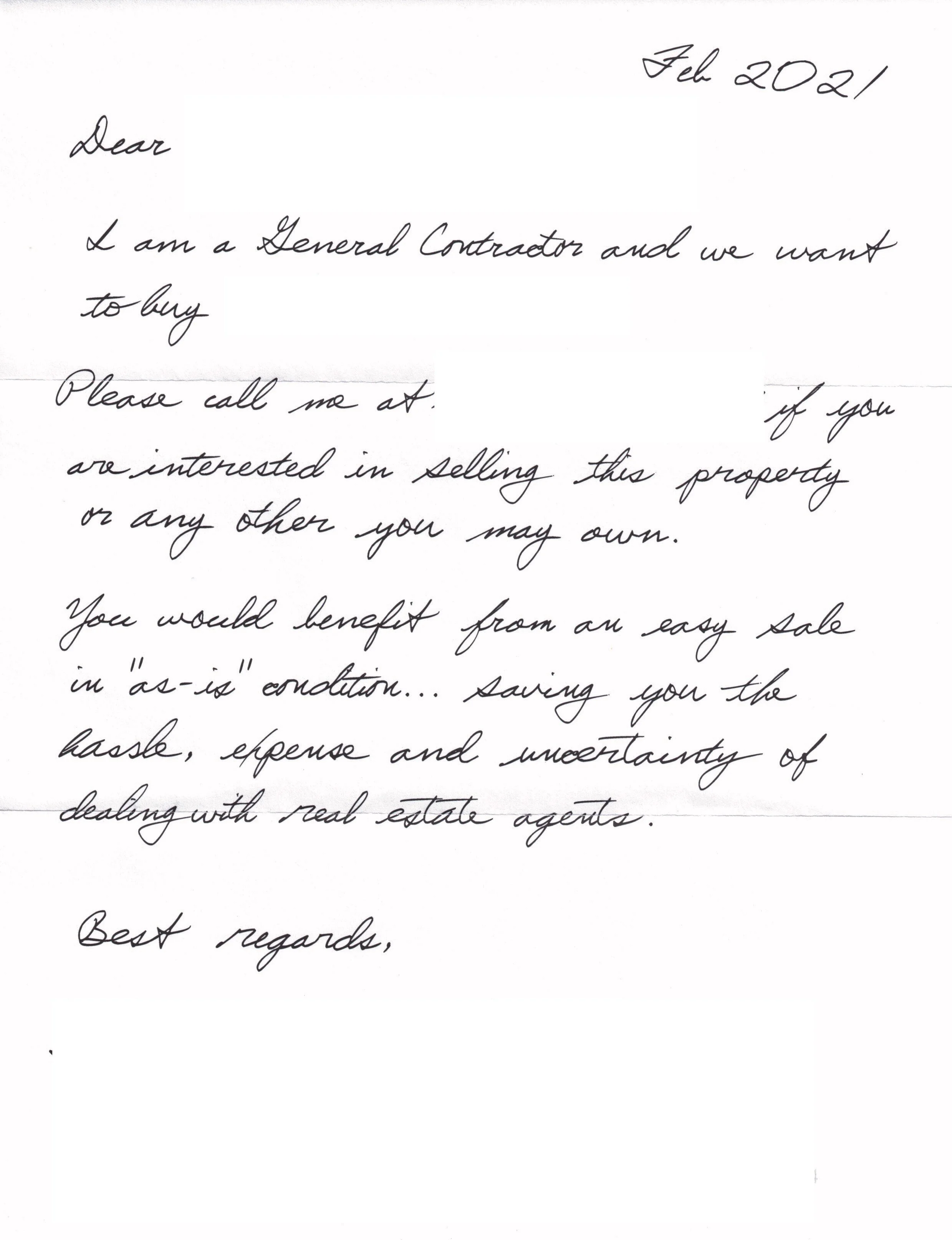 Handwriting Font Real Estate Letter Example .jpg