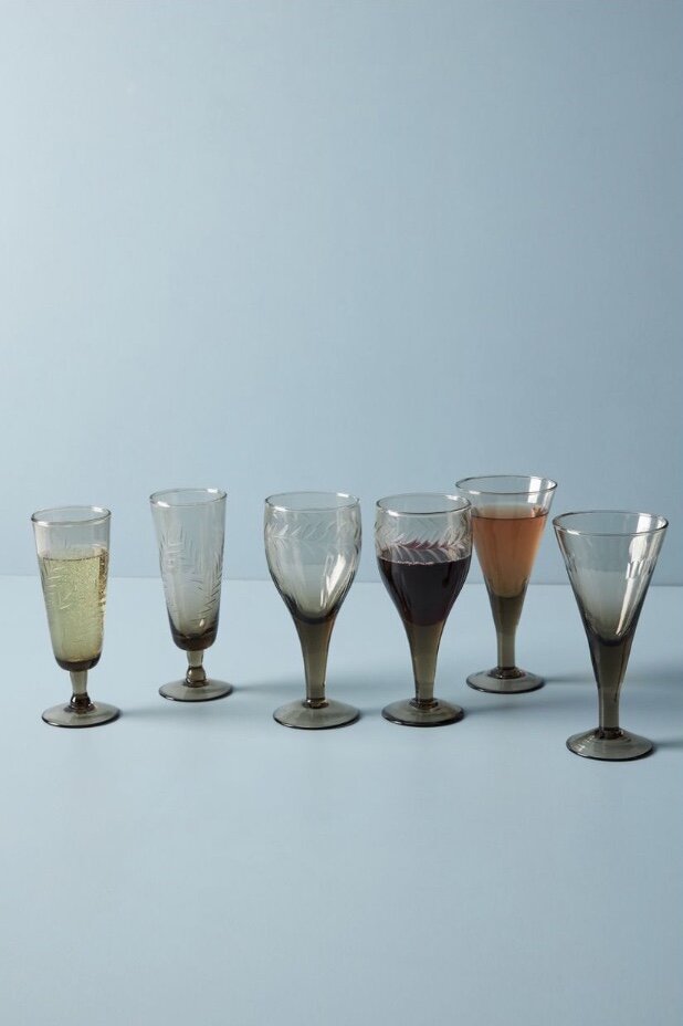 Etched Smokey Glassware- Set of 6.jpg