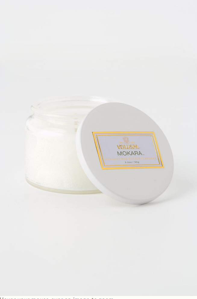 Mokara- Orchid, Wht. Lily, and Spring Moss Scented Mini, by Voluspa