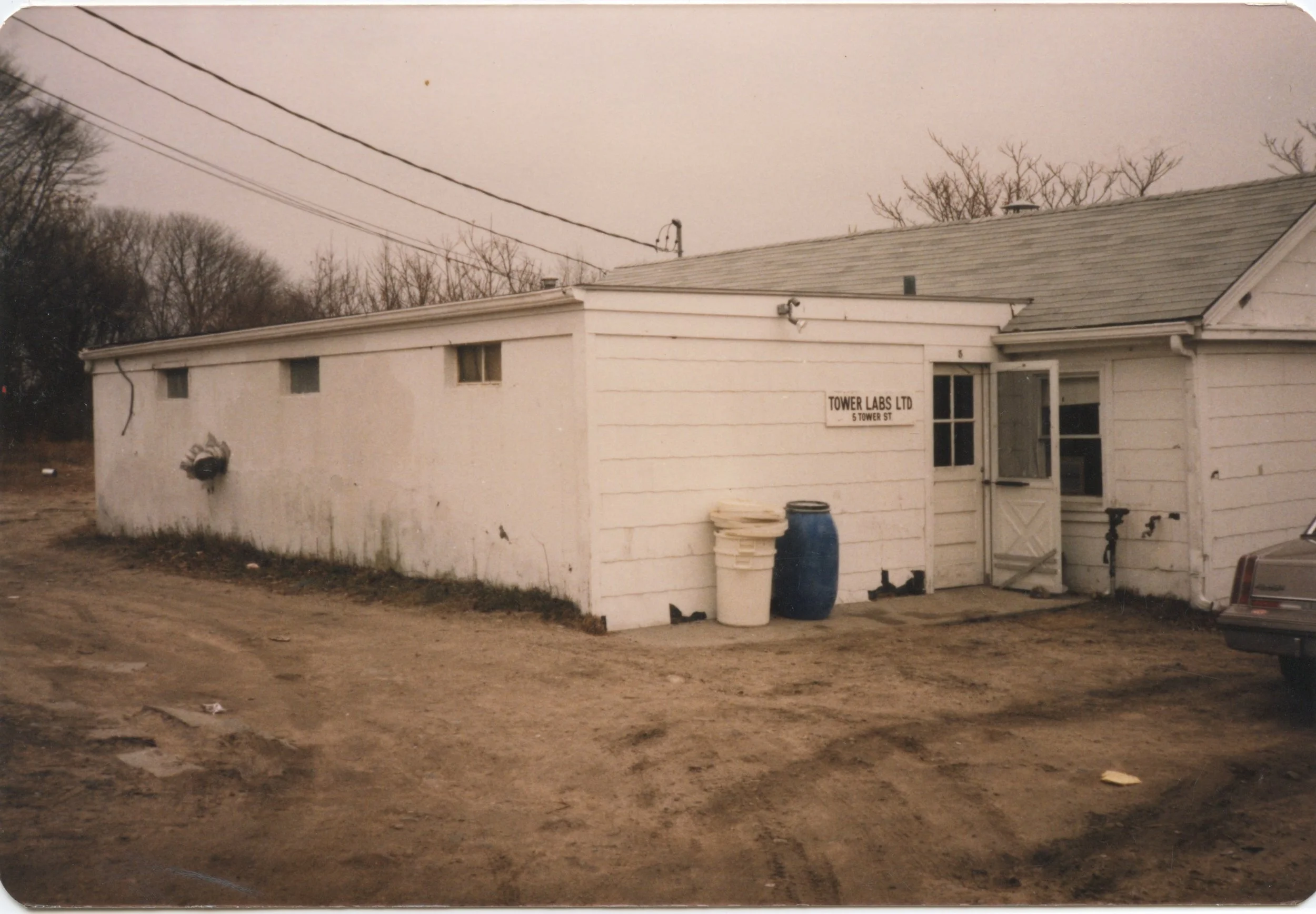 Norm's company, Tower Labs, at the beginning