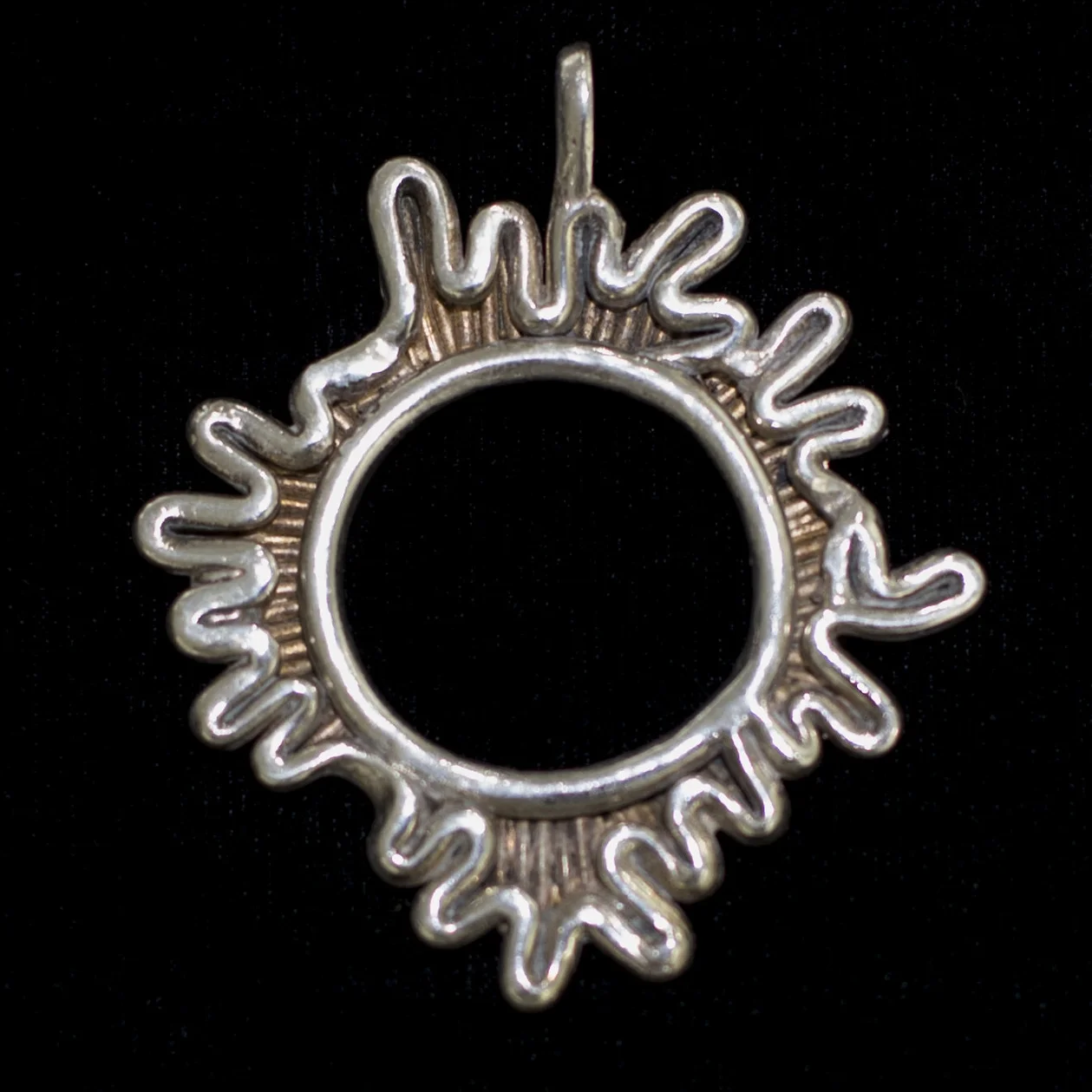 "Untitled" by Michael Malpass, circa 1973-74. silver jewelry. (photo: Tina Collella)