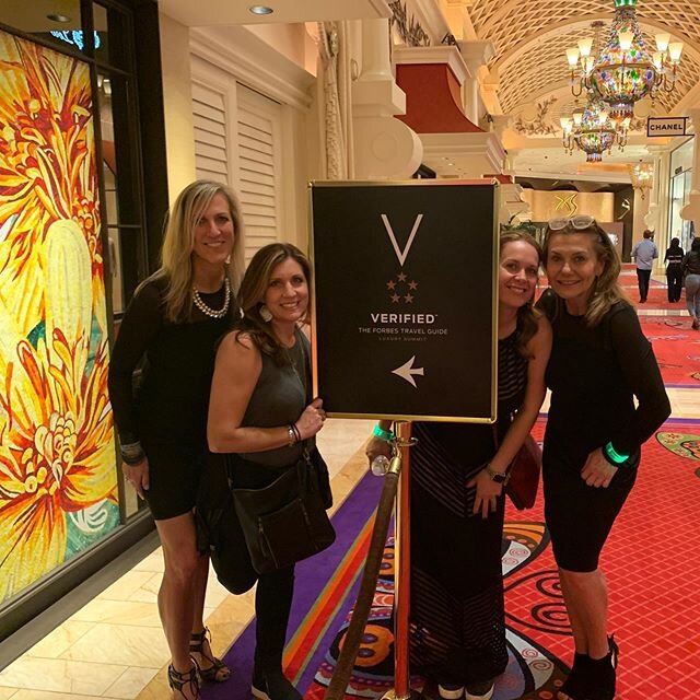 Wrapping up an amazing event with these rock star ladies! (but where is Thea?) Verified The Forbes Travel Guide Luxury Summit. We&rsquo;ll post pics shortly! #verifiedftg #eventprof #eventprofessionals