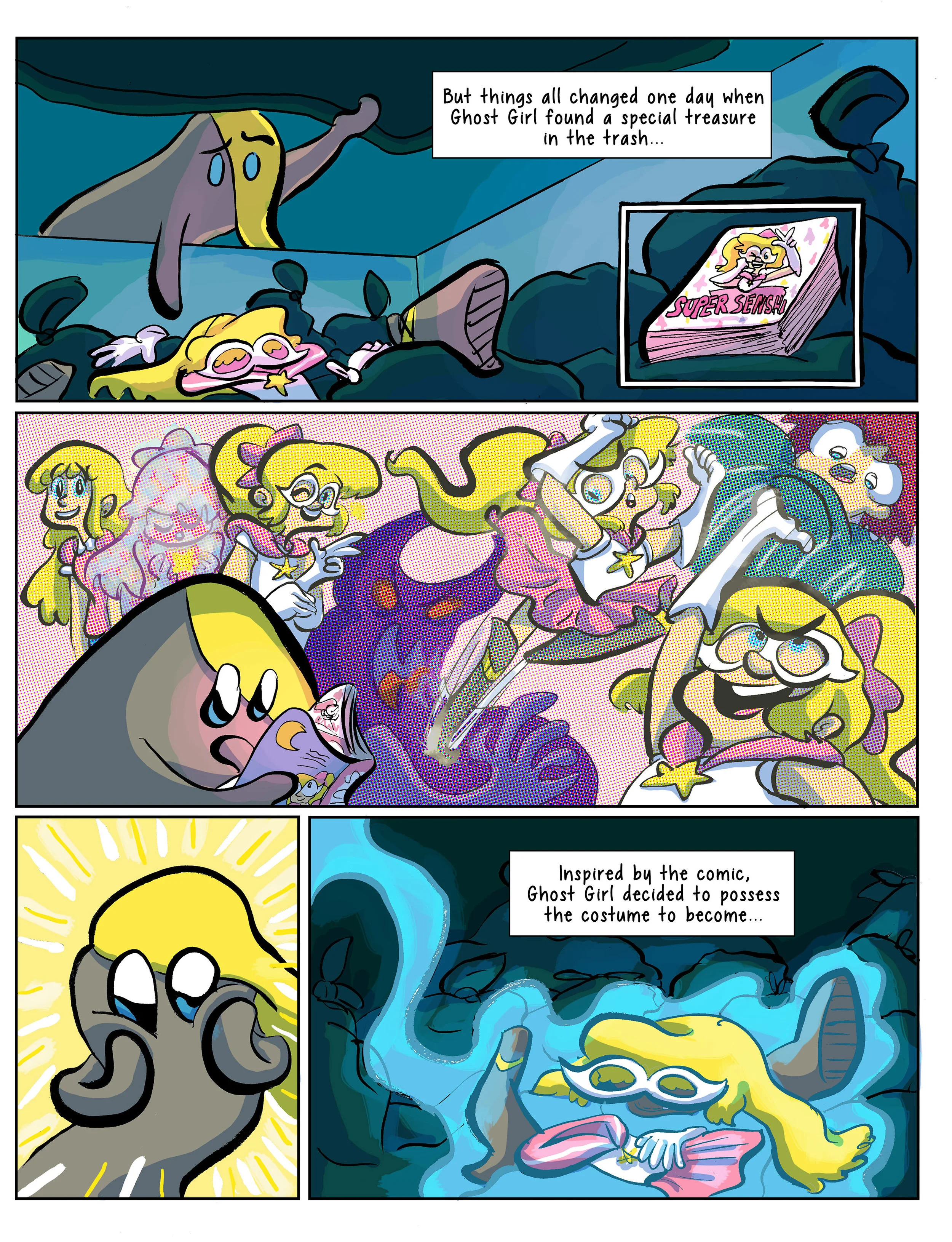 Super Ghost Girl pg 2