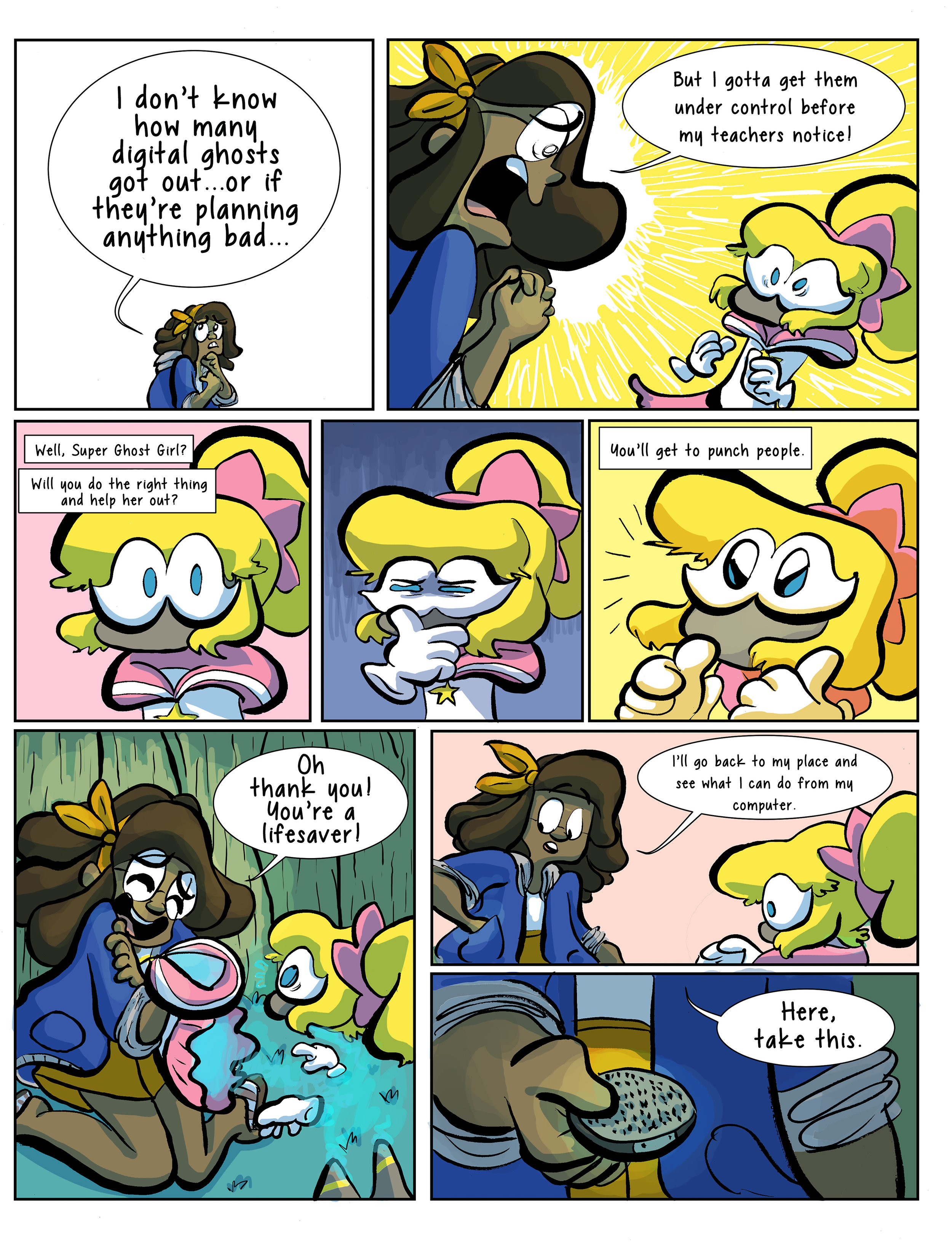 Super Ghost Girl pg 13