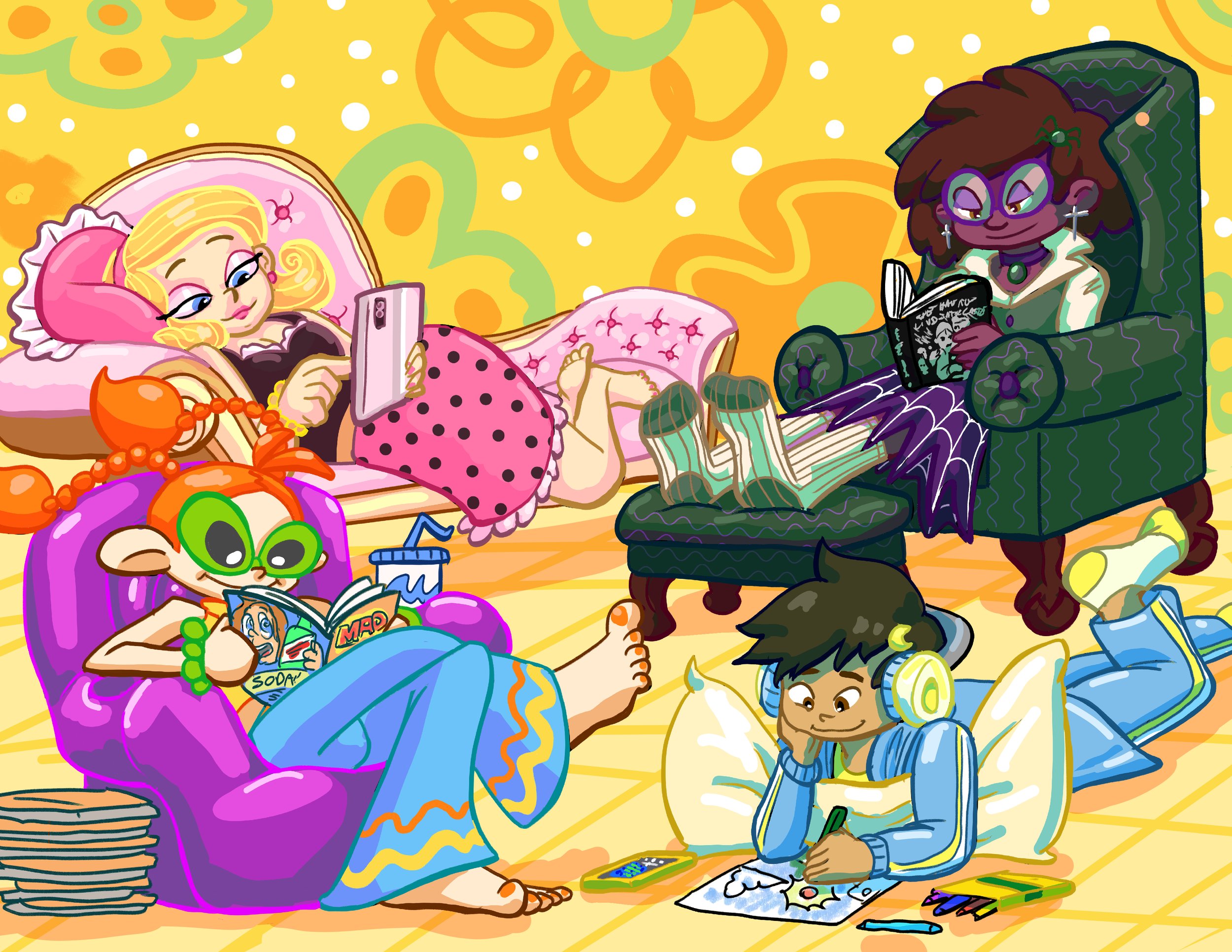 Groovy Gang: Let's Read!