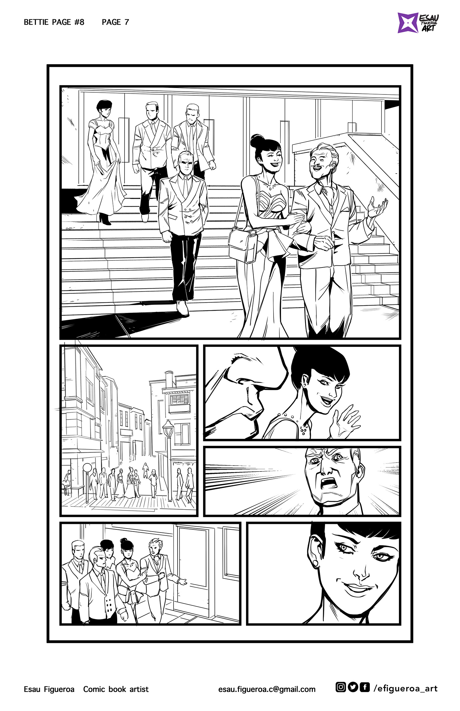 Bettie Page #8 pg. 7
